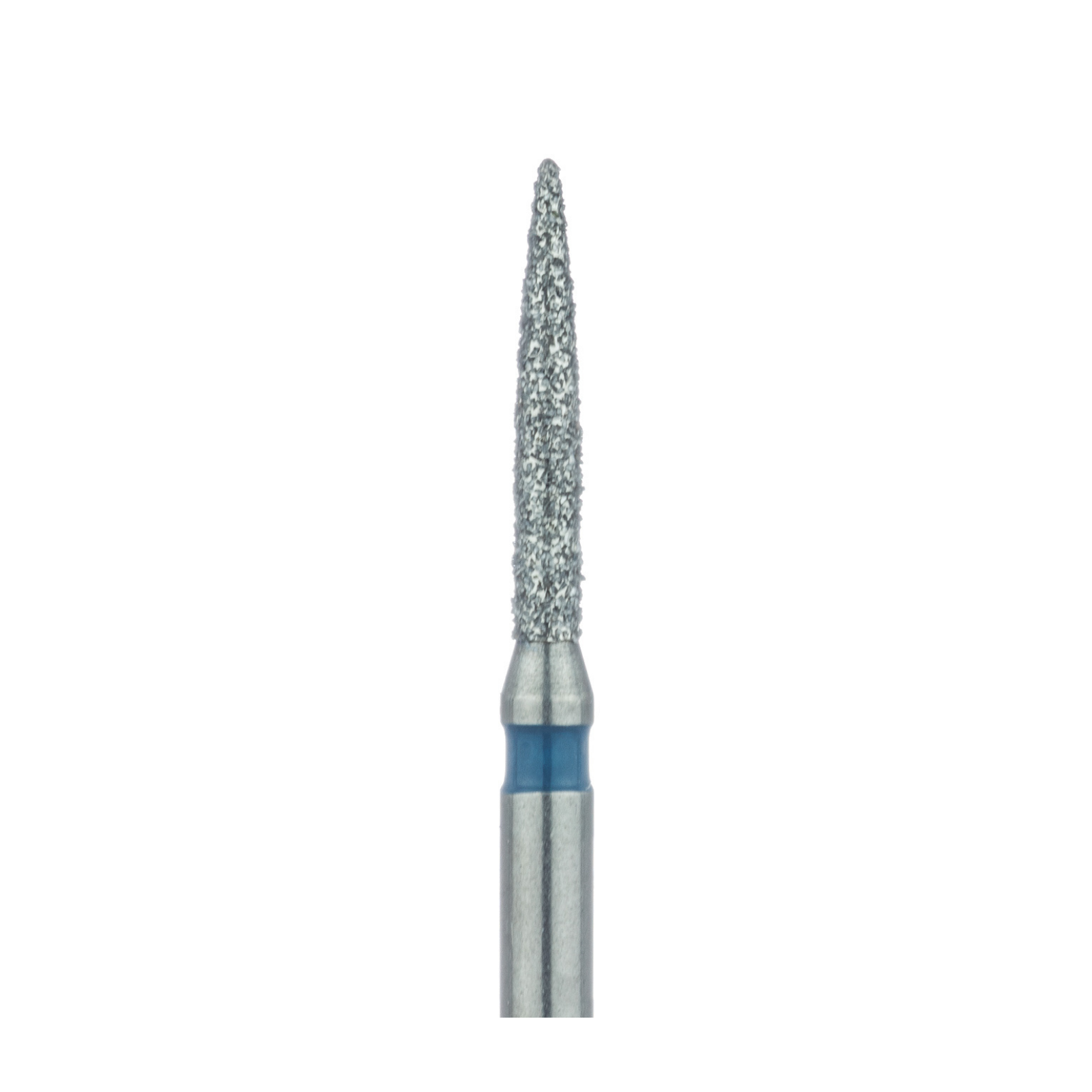 Meisinger Multi-Use Diamond Burs, FG, Flame, # 888, 1.2 mm, Medium, Blue, 5/Pk, 888-012-FG