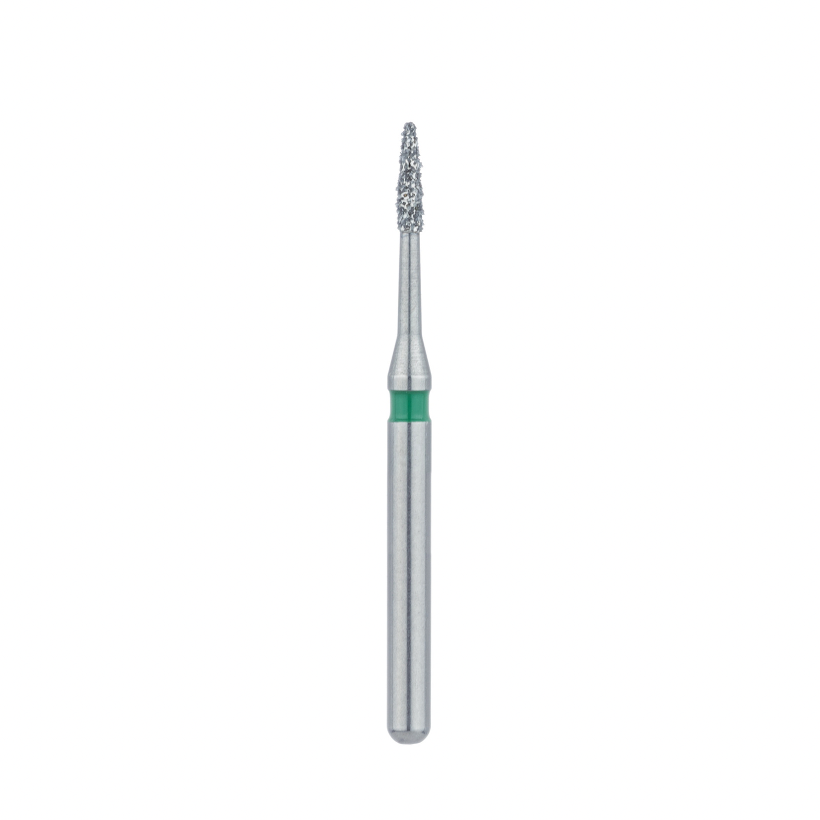 Meisinger Multi-Use Diamond Burs, FG, Short Flame, # 889LG, 0.9 mm, Coarse, Green, 5/Pk, 889LG-009-FG