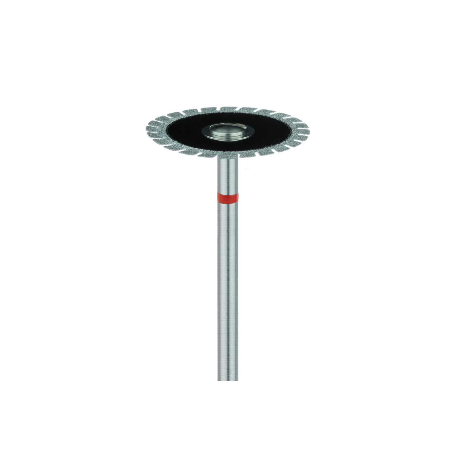 Diamond Discs, Super Flexible Serrated Edge, HP, # 940, 18 mm, Fine, Red, 1/Pk, 940F-180-HP