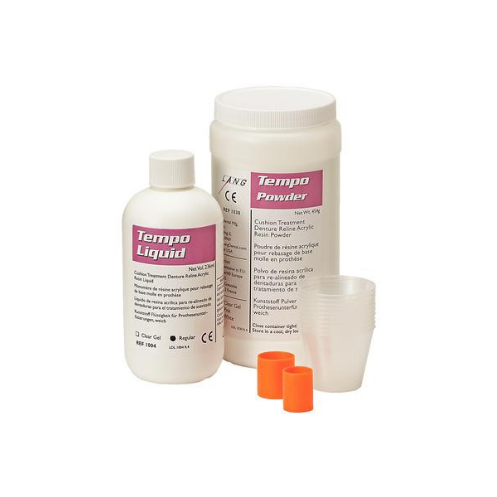 Tempo Reline Professional Package, P/L Clear, 1/Pk