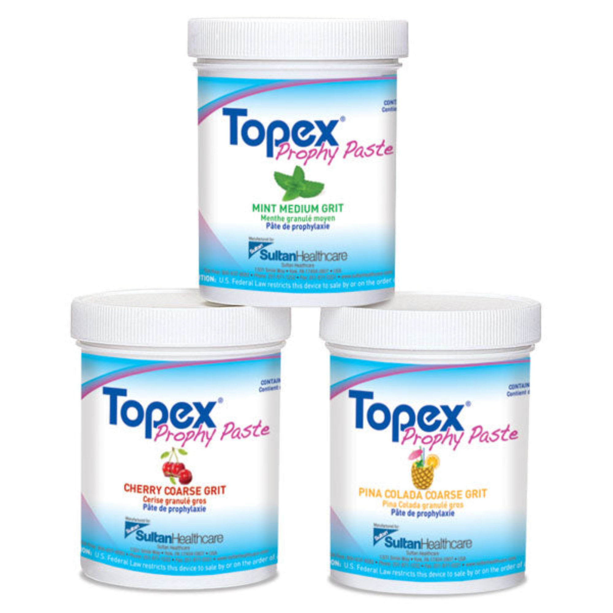 Topex Prophy Paste Jar Coarse Mint 12 oz
