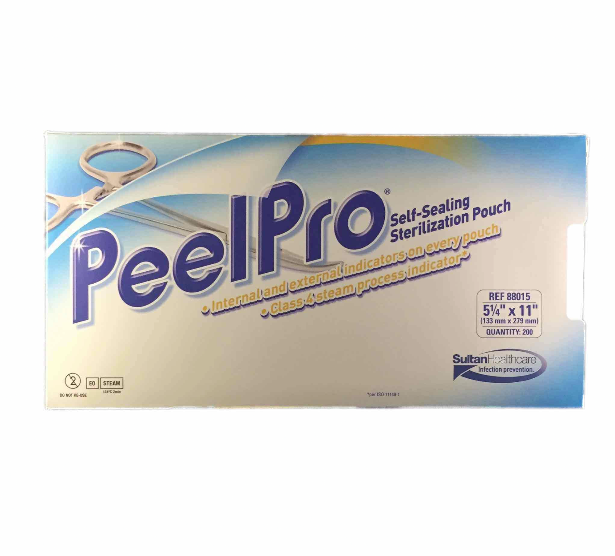 PeelPro Sterilization Pouches 200/Box 5.25