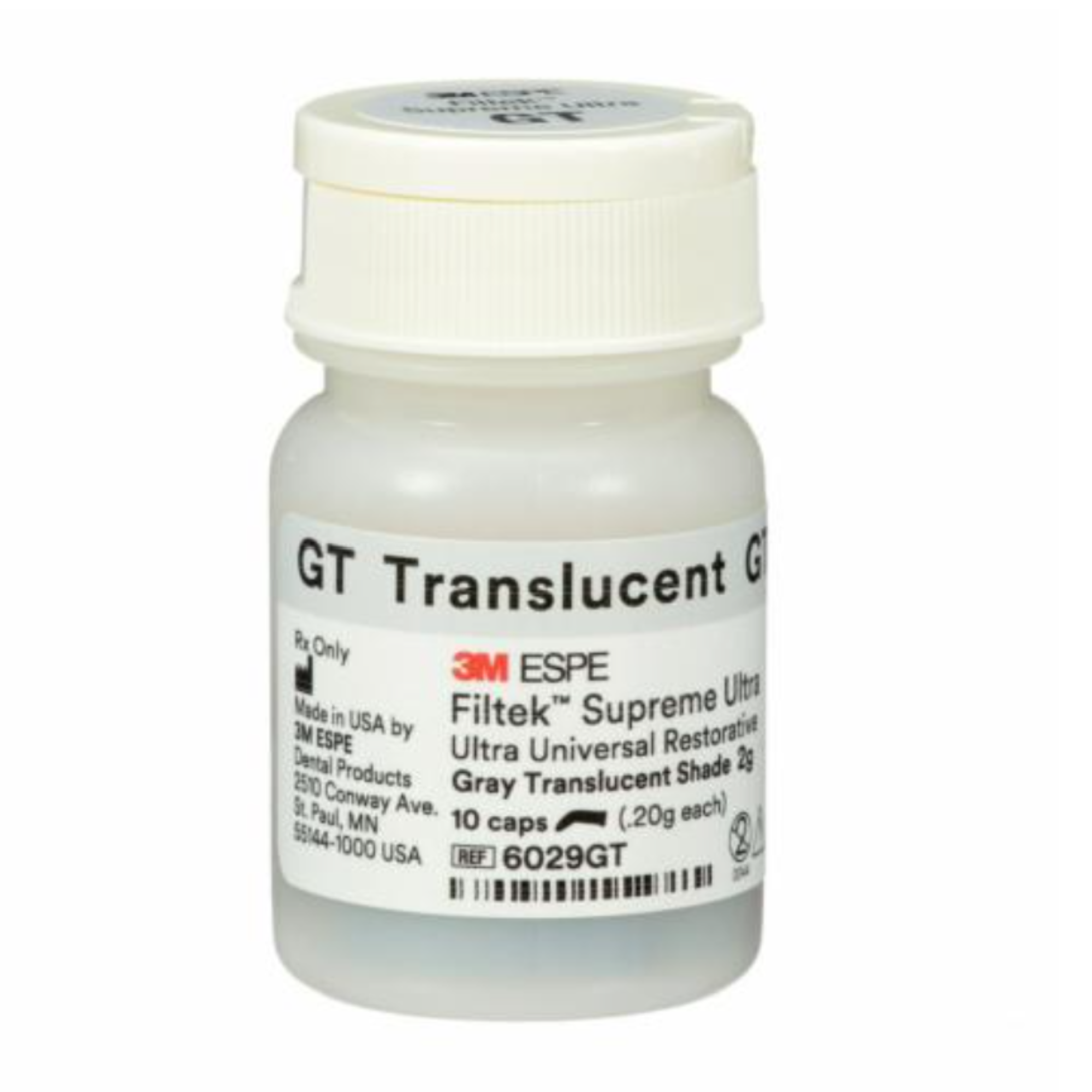 Filtek Supreme Ultra, Capsule Refill, 0.2 g, Grey Translucent, 10/Pk