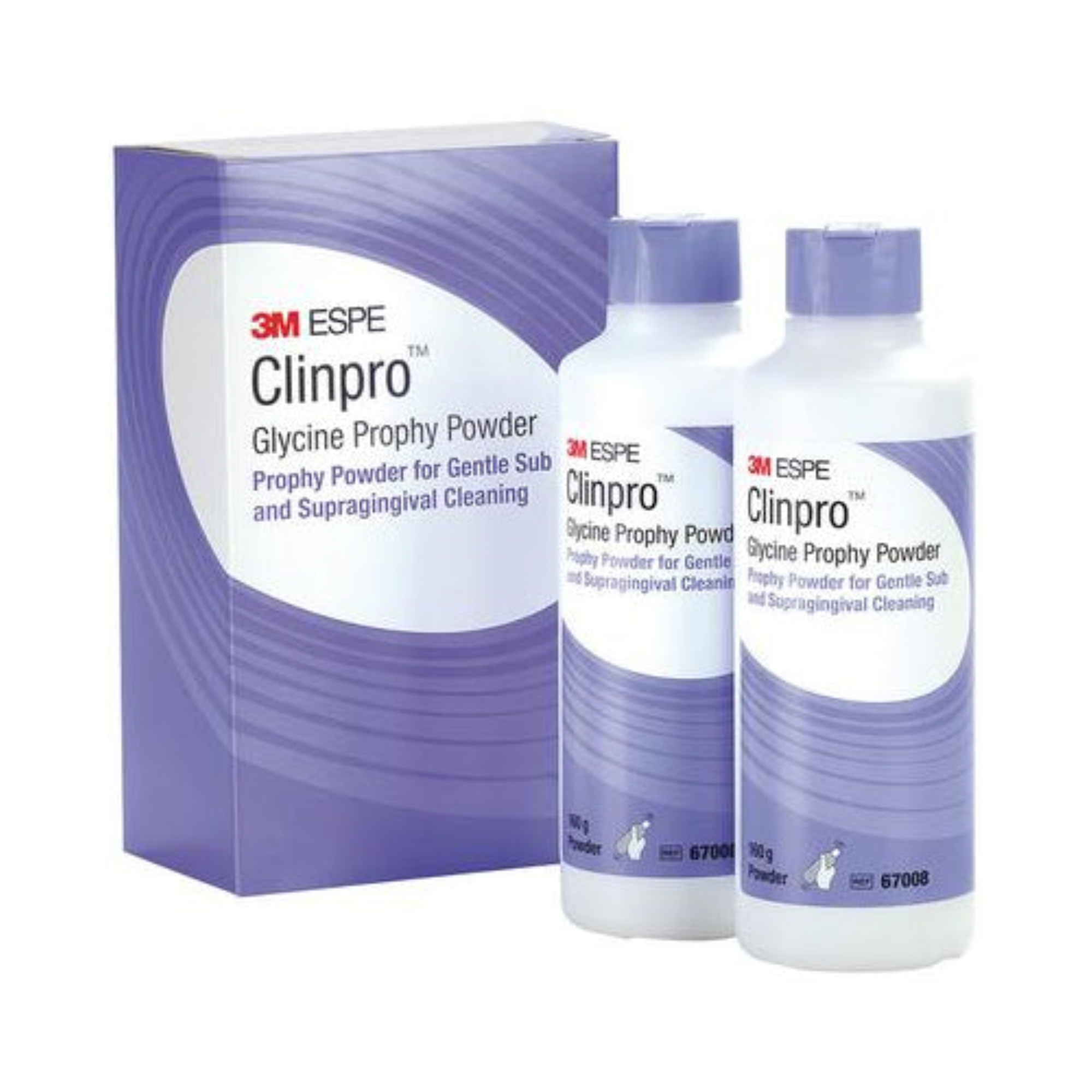 Clinpro Glycine Prophy Powder 6.5oz 2/Pk