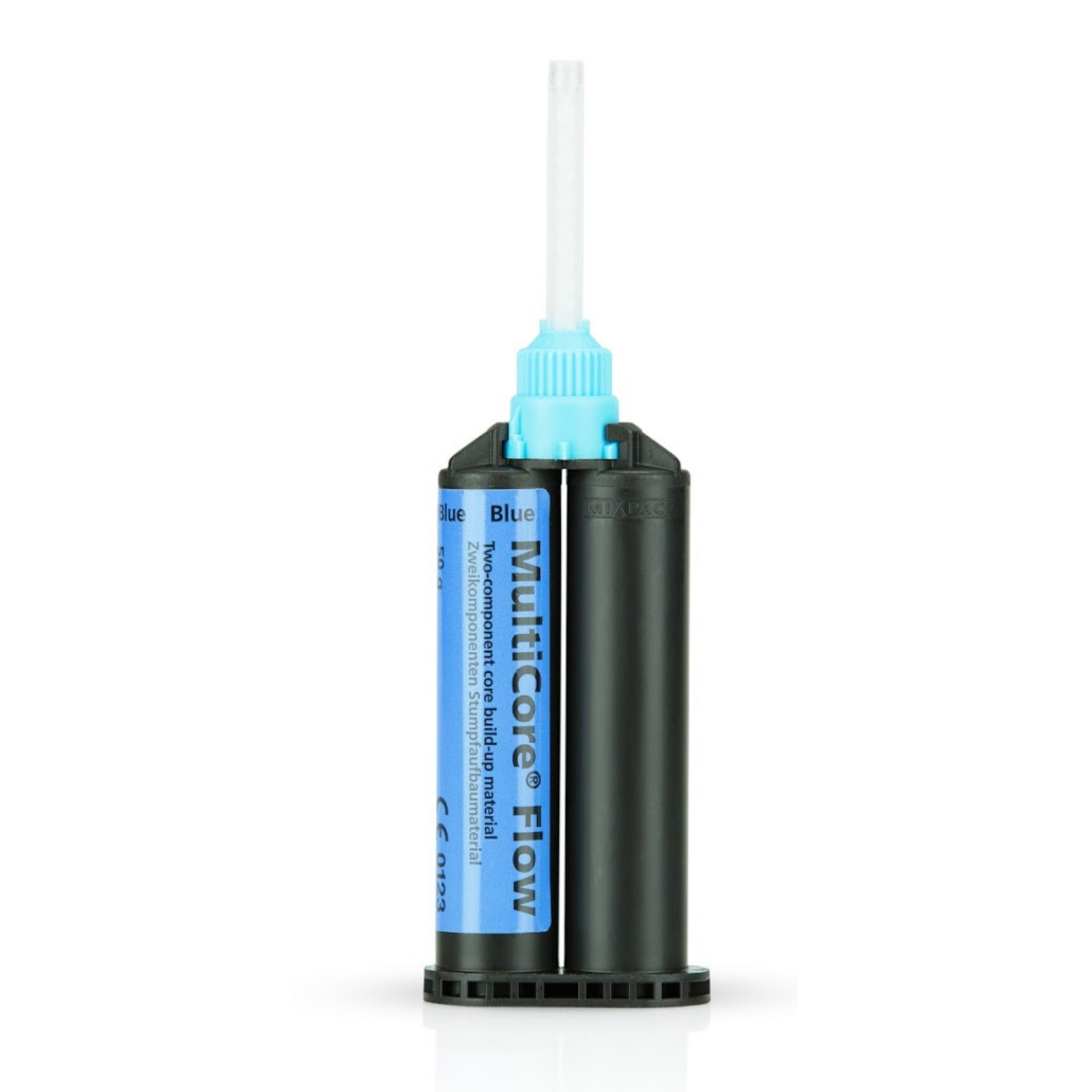 MultiCore Flow Composite Core Build-Up Material, Dual-Cure, Cartridge Refill, 50 g, Blue, 1/Pk, 578915