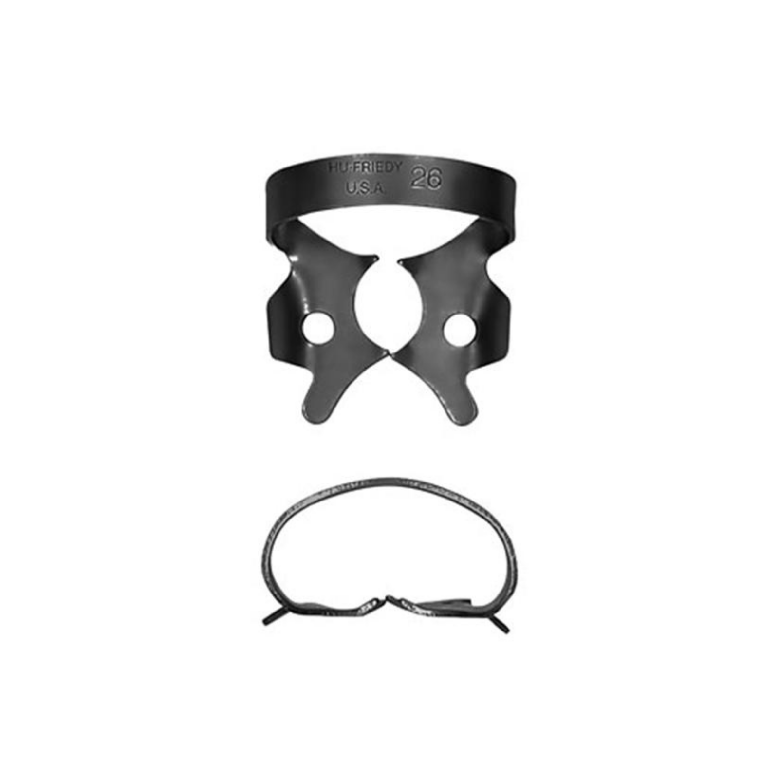 Rubber Dam Clamp Satin Finish 26, RDCM26