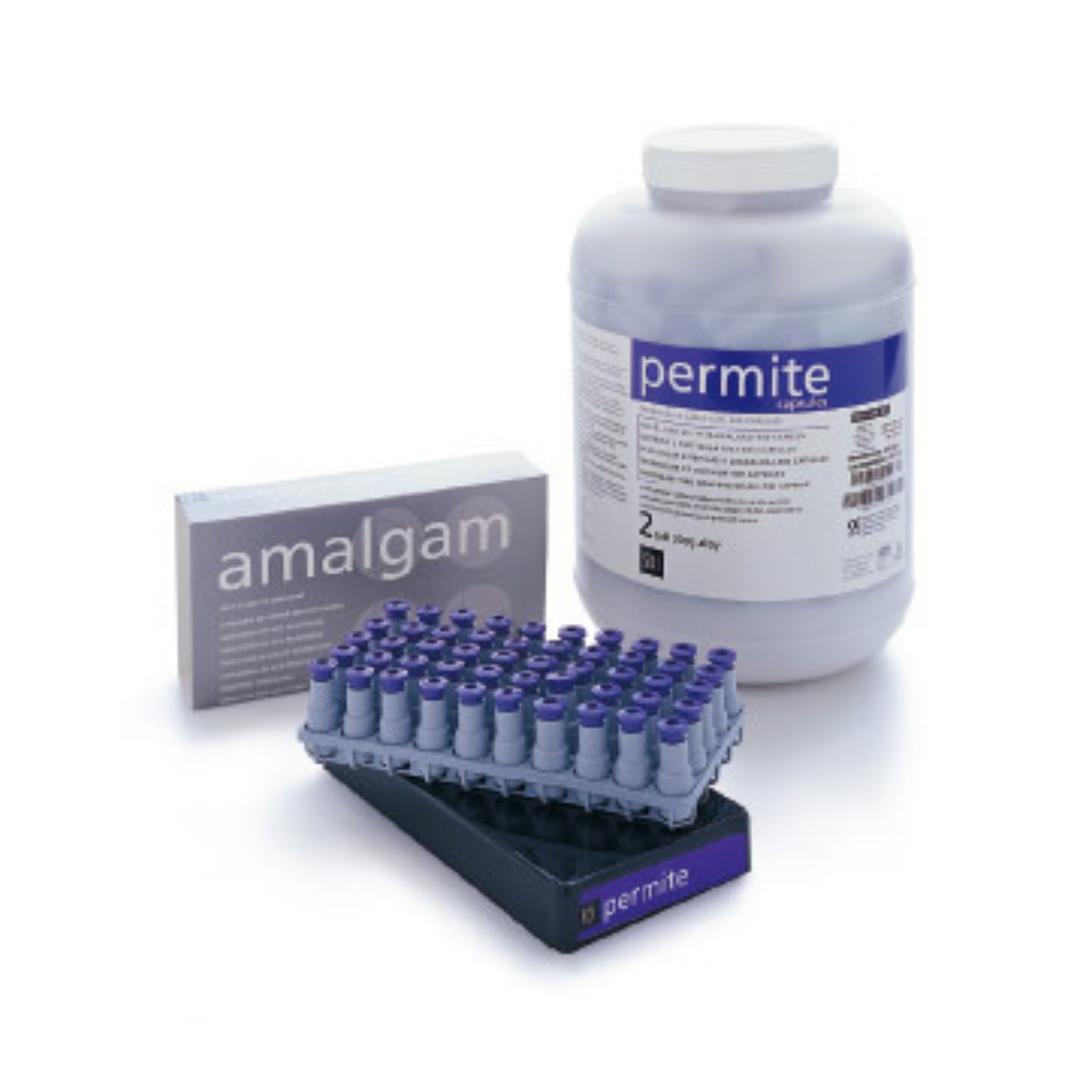 Permite Dispersed Amalgam Capsules, 2 Spill, ECT Set, 600 mg, 50/Pk