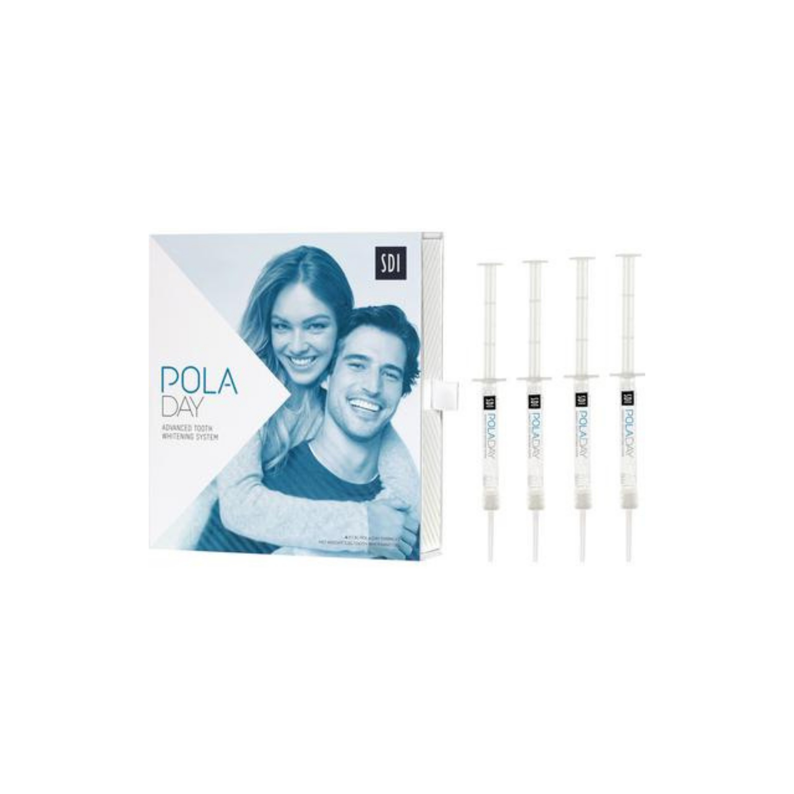 Pola Day Tooth Whitening System, 7.5% Hydrogen Peroxide, Mini Kit, 1.3 g, 4/Pk