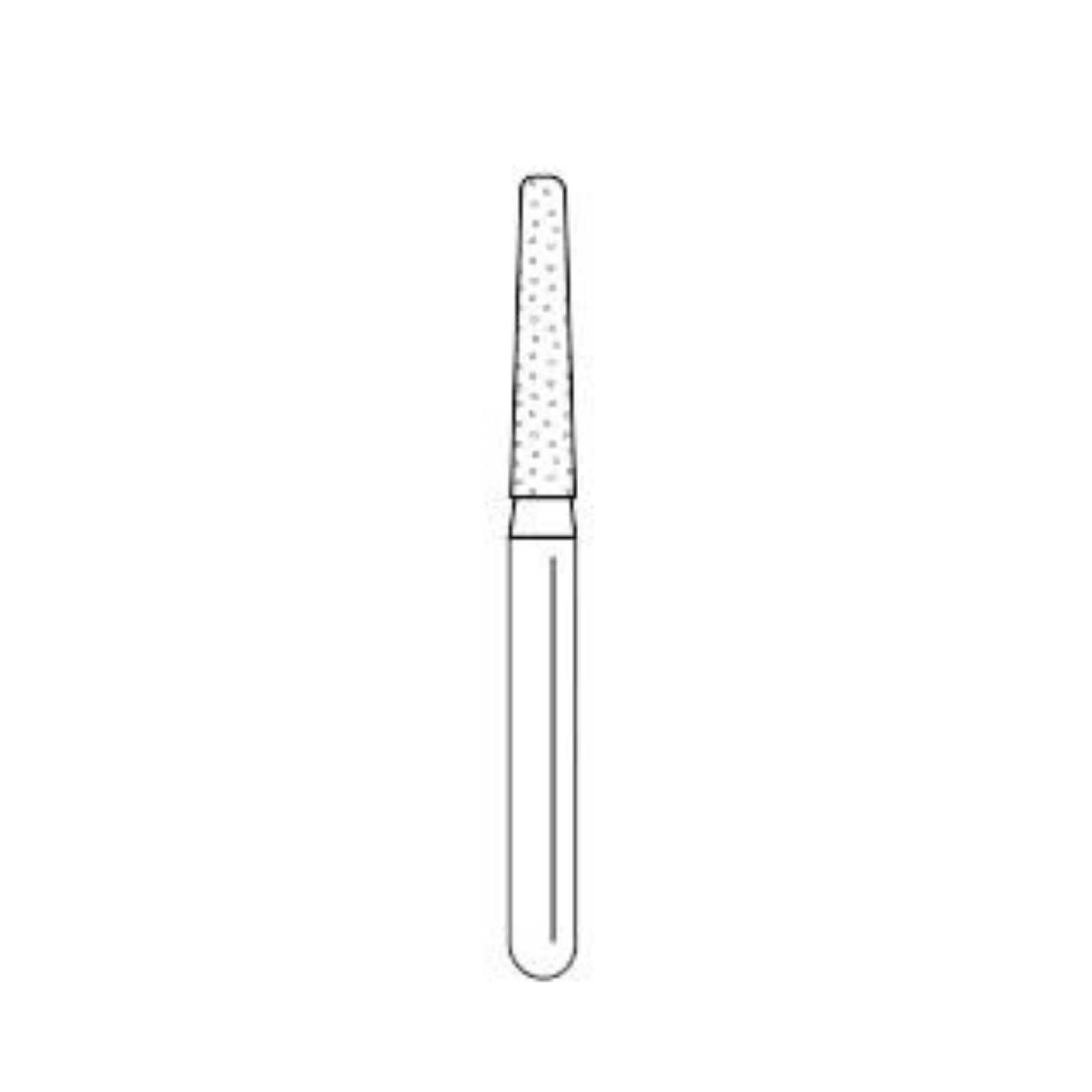 Solo Diamond Single-Use Burs, FG, Modified KR Taper, # 0816.8, 1.6 mm, Fine, Red, 25/Pk, 846KR016F