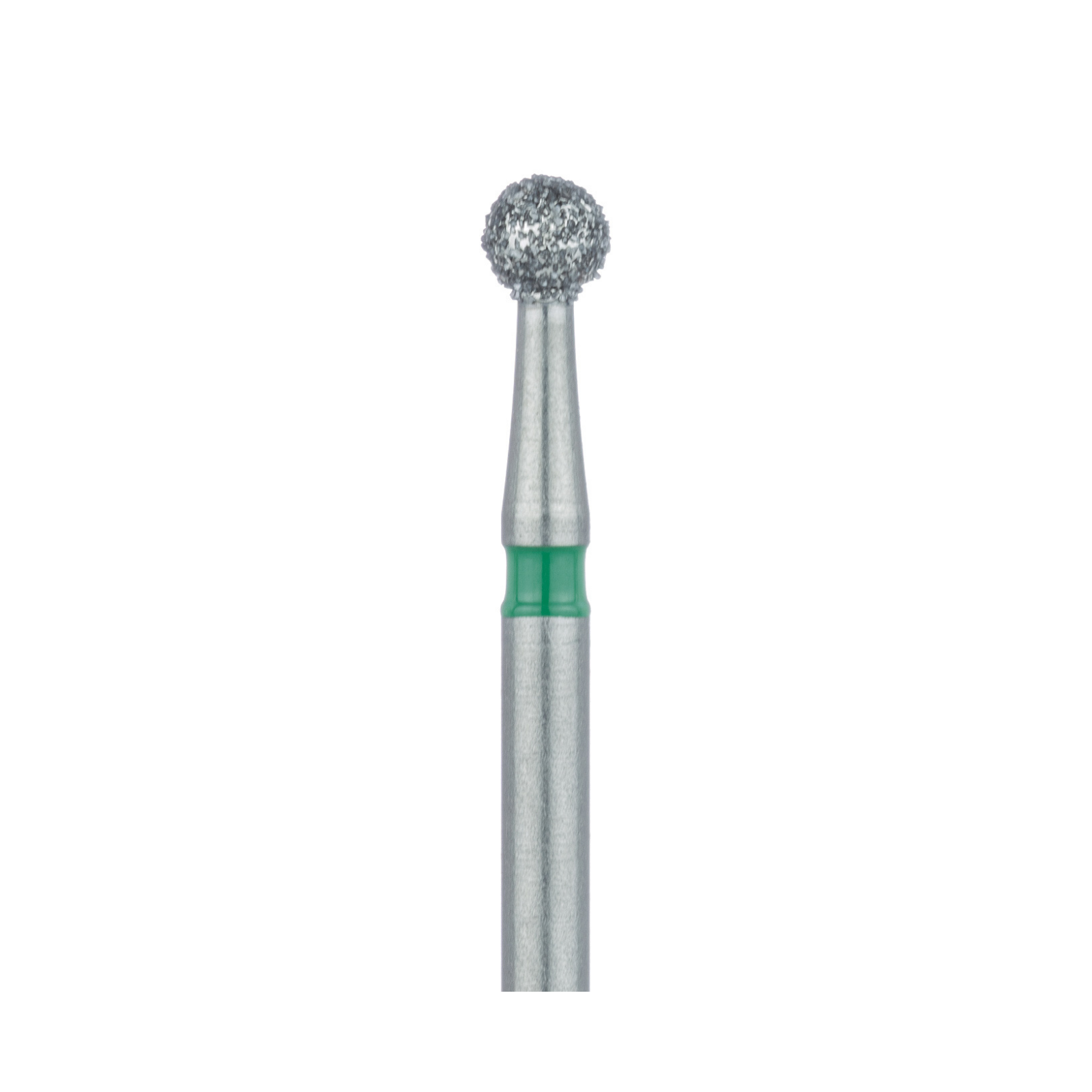 Meisinger Multi-Use Diamond Burs, FG, Round, # 801G, 2.3 mm, Coarse, Green, 5/Pk, 801G-023-FG