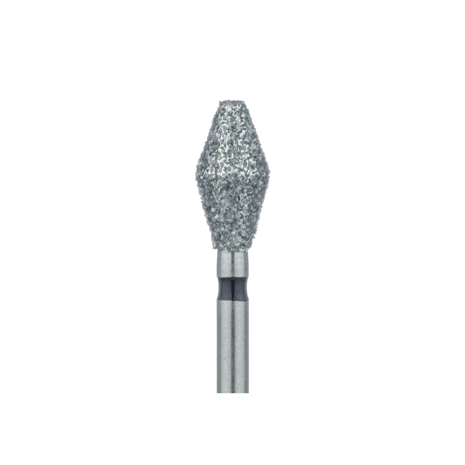 Meisinger Multi-Use Diamond Burs, FG, Double Cone Barrel, # 811LH, 3.7 mm, Super Coarse, Black, 2/Pk, 811LH-037-FG