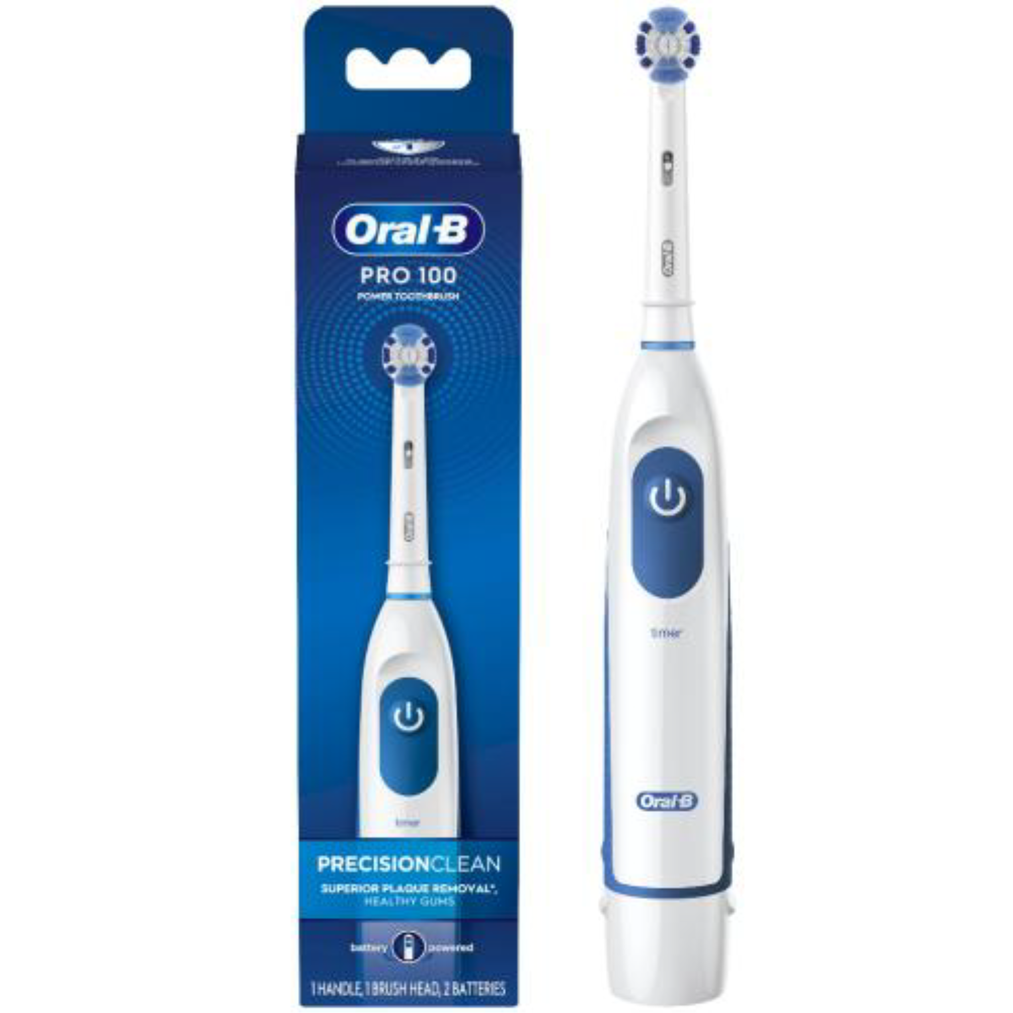 Oral-B Pro 100 Precision Clean Battery Toothbrush