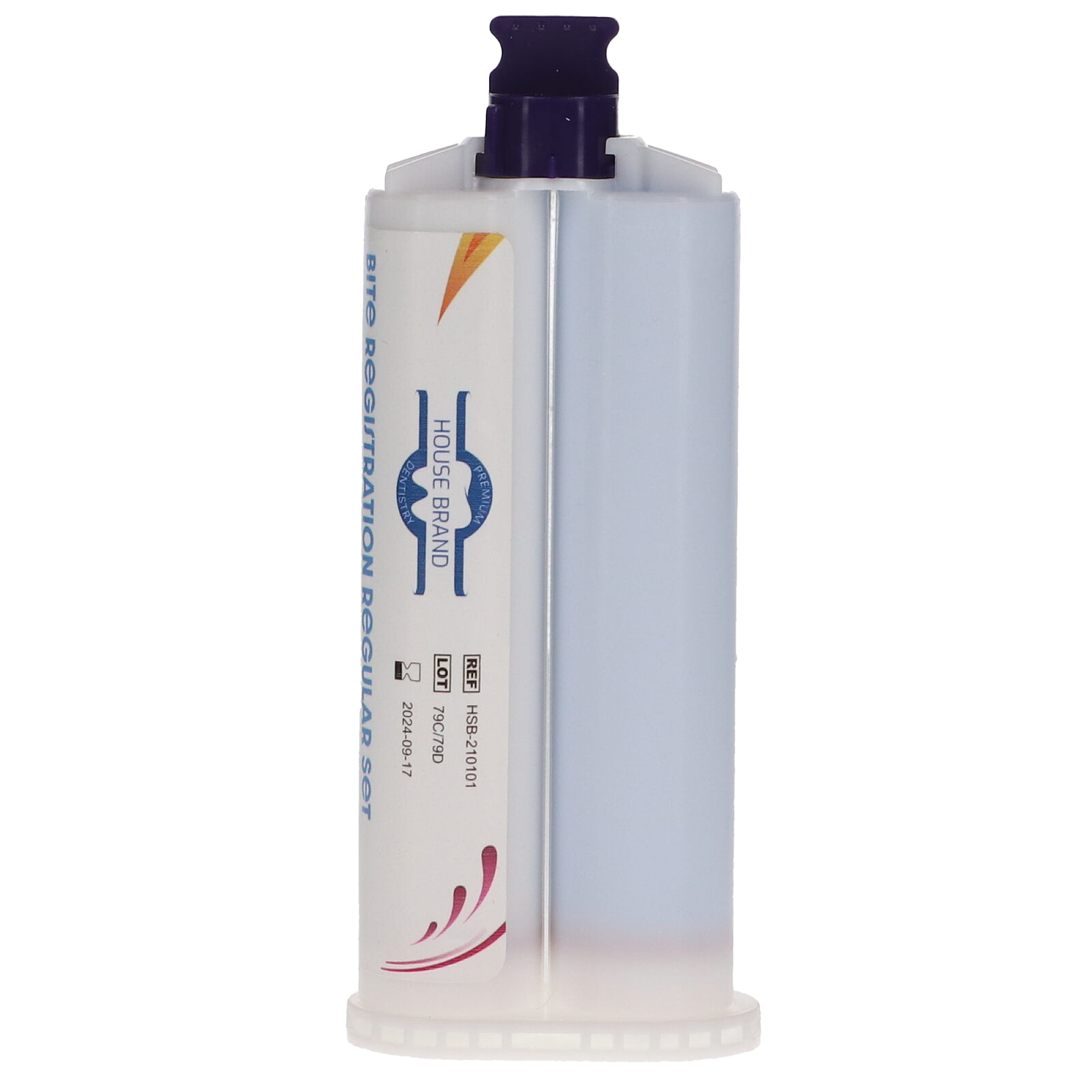 Bite Registration Impression Material 2/Pk Regular Set Unflavored, 210101