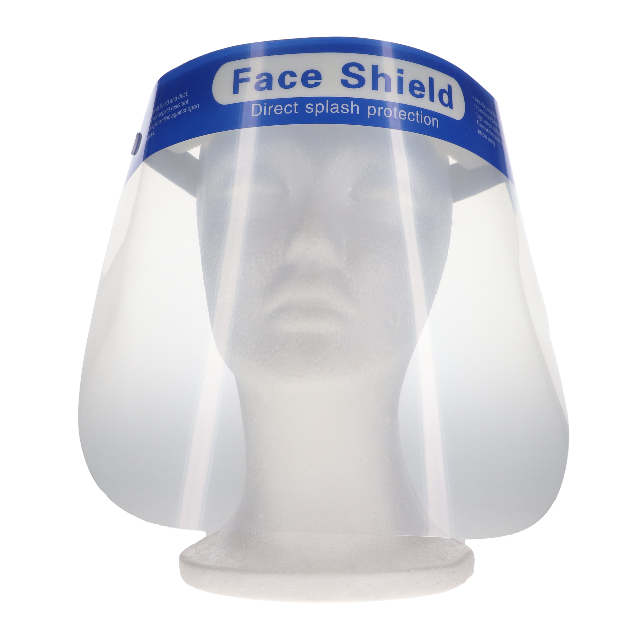 Disposable Face Shield, Anti-fog, 32cm x 22cm, Each, 101215