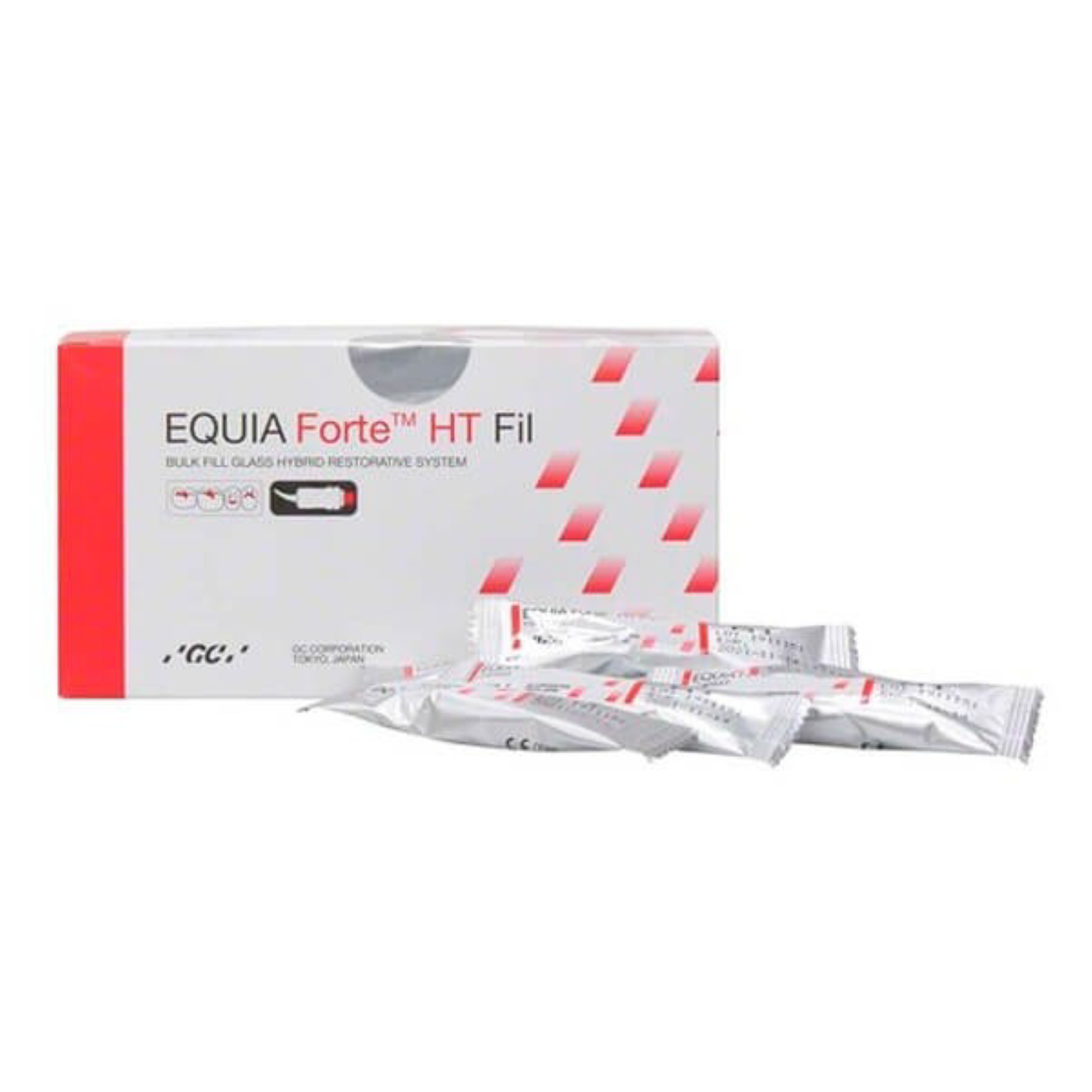Equia Forte Fil Capsule Refill, Assorted, 48/Pk