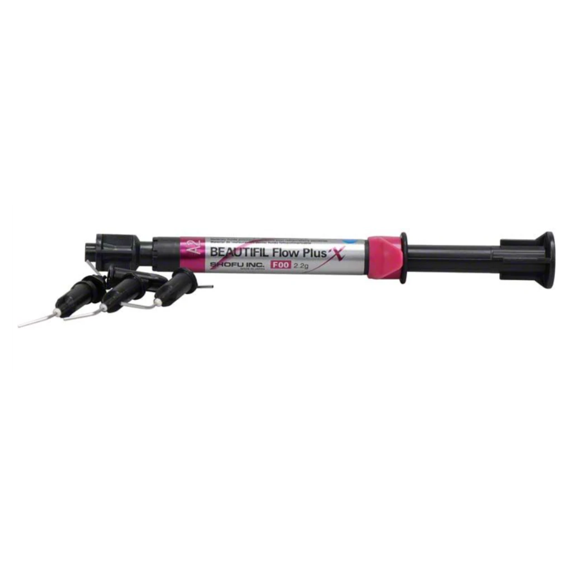 Beautifil Flow Plus X Hybrid Composite, Light-Cure, Syringe Refill, F00, 2.2 g, A2, 1/Pk