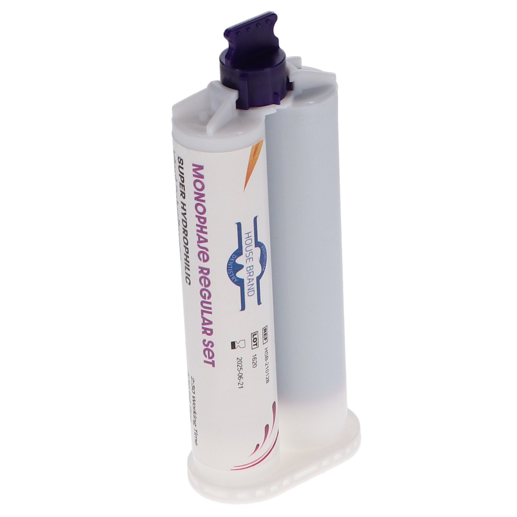 VPS Vinyl Polysiloxane Impression Material, Monophase, Regular Set, 4/Pk, 210128