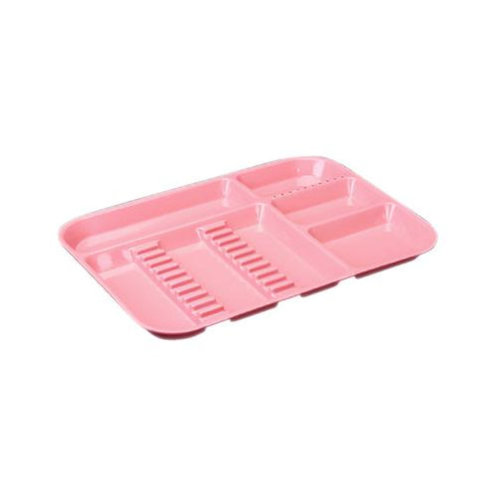 Plasdent - Set-up Tray Divided Size B (Ritter) - Coral, Plastic, 13-1/2