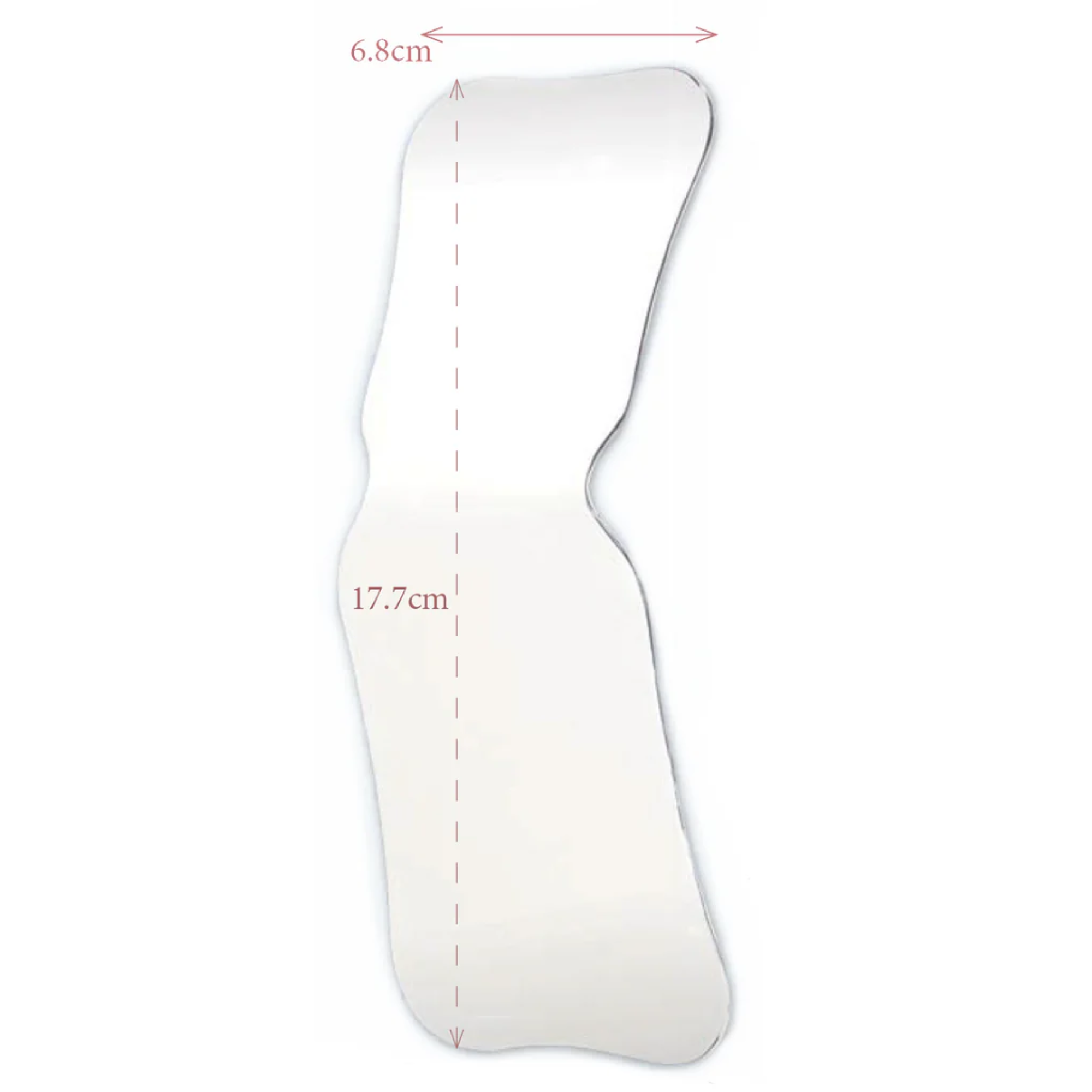 Angled Photograpy Mirrors, Double-Sided, Wide Adult/Child Occlusal  (2 2/3”x  7”x 2 4/5”), IPM2-5NSA