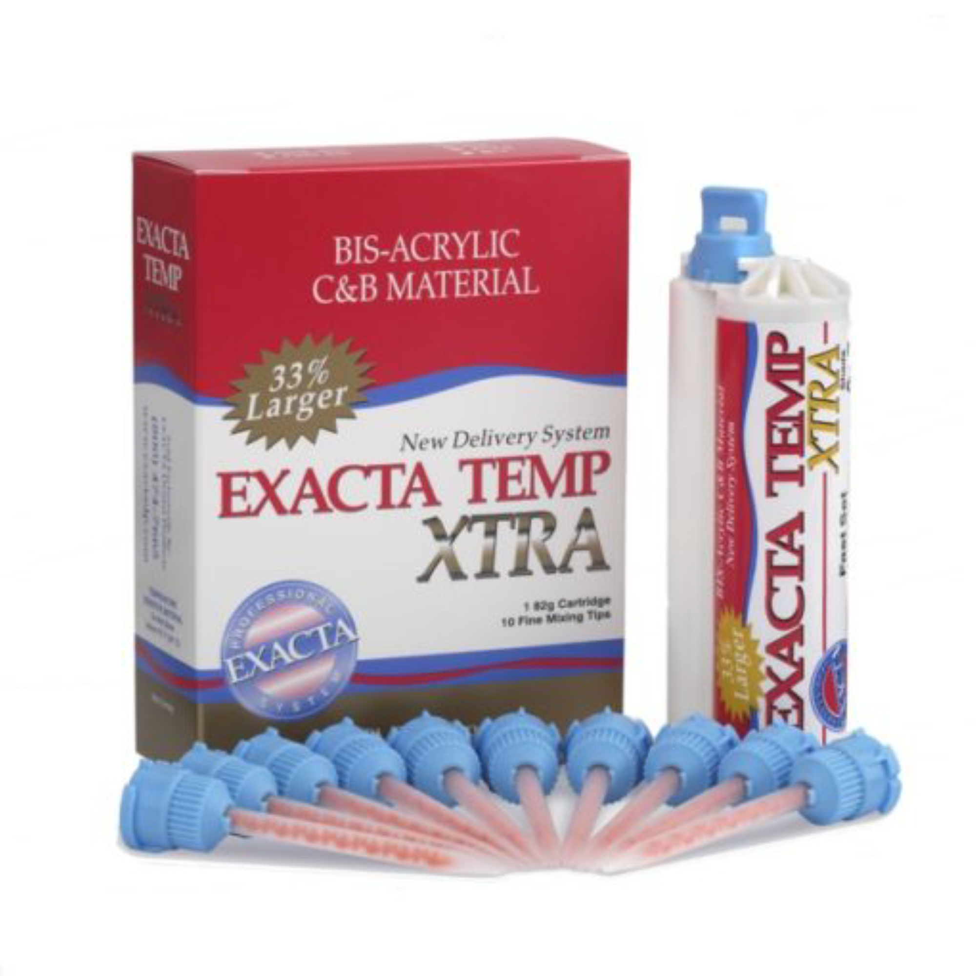 Exacta Temp Xtra 82gm, Bleach, 1/Pk, EXTBL