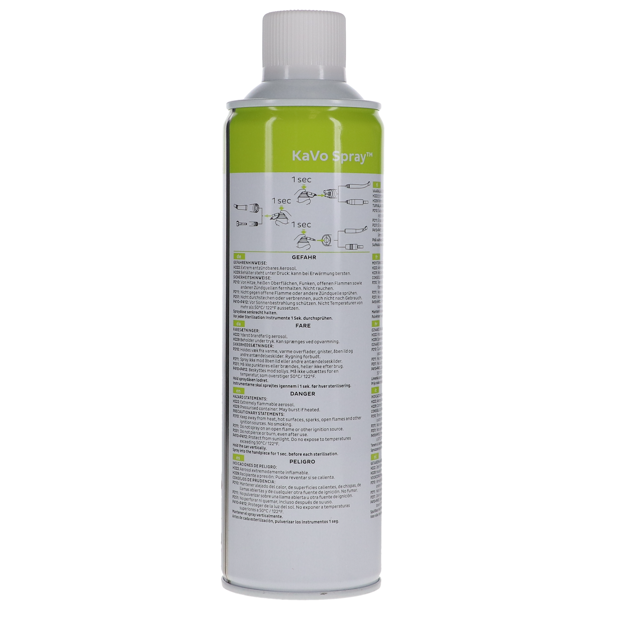 KaVo Universal Care Oil Spray, Without Nozzle, 500 ml, 1/Pk, 04119640