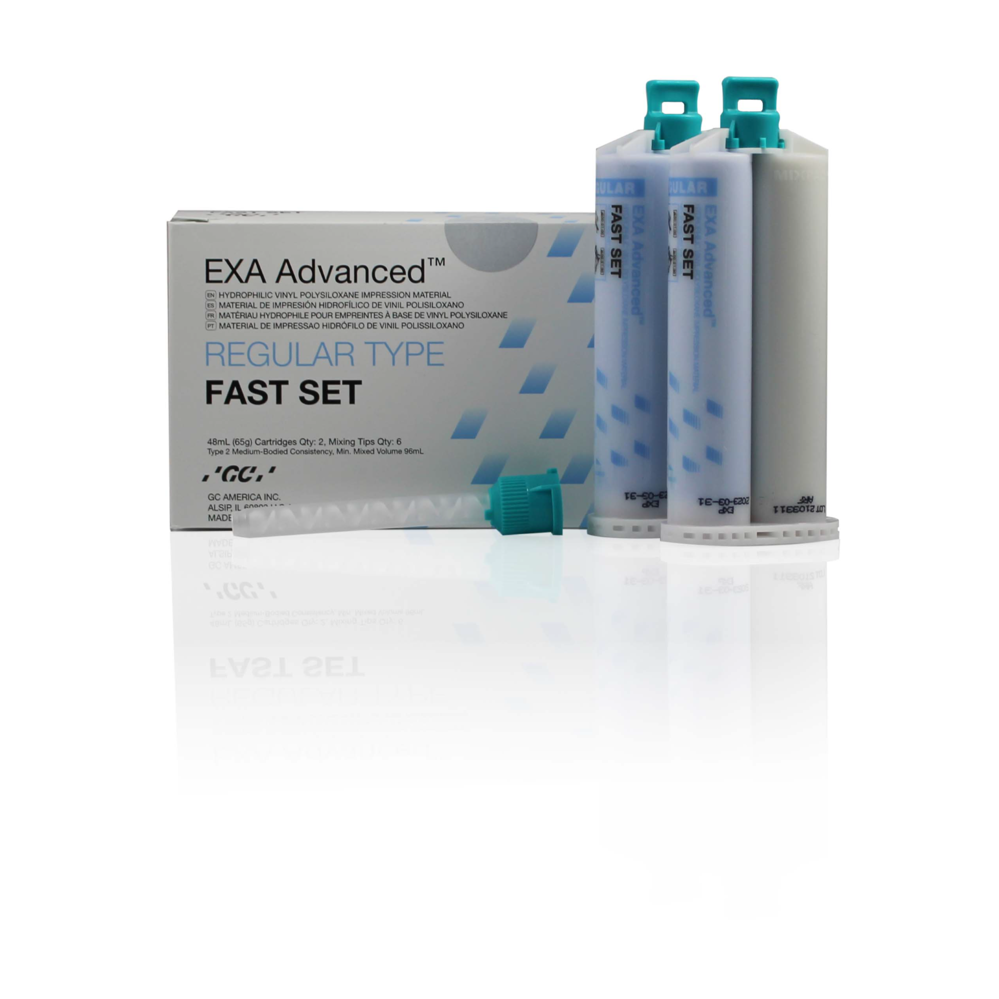 EXA Advanced VPS 48mL Regular Fast-Set 2/Pk