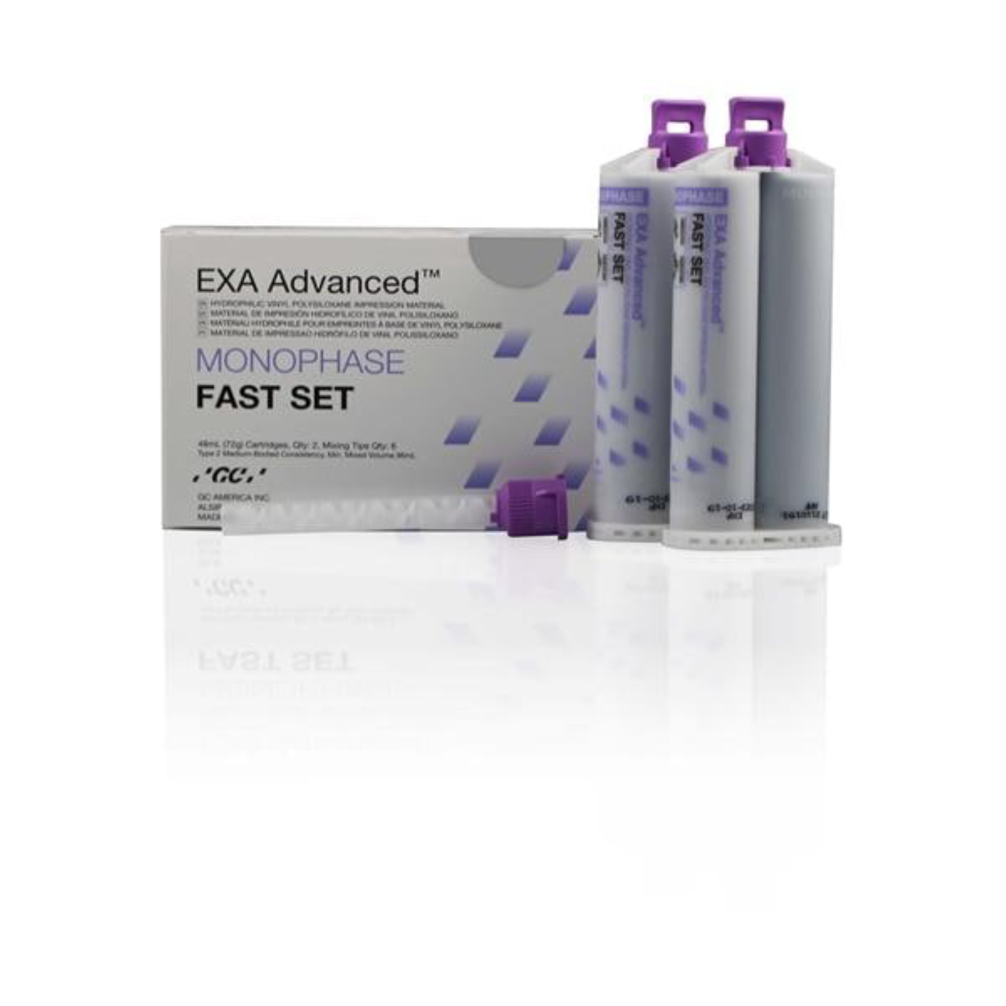 EXA Advanced VPS 48mL Monophase Fast-Set 2/Pk