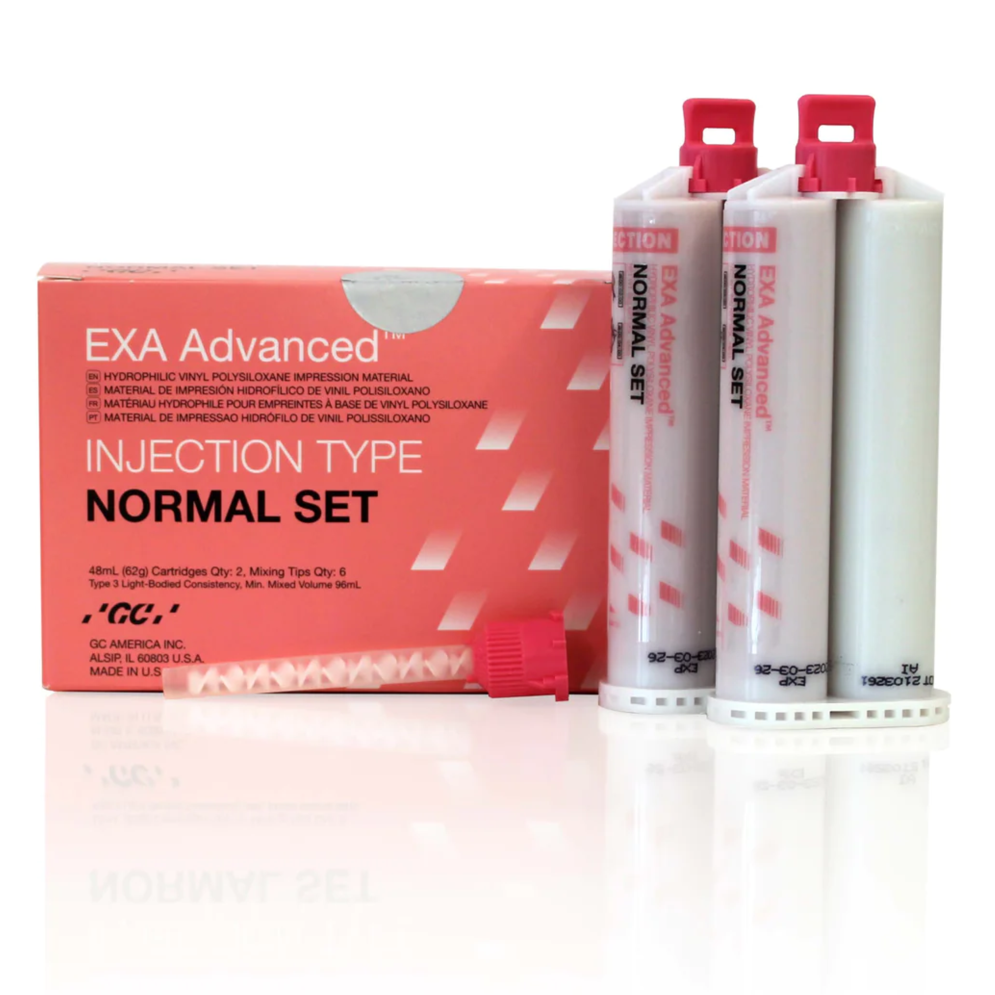 EXA Advanced VPS 48mL Injection Normal-Set 2/Pk