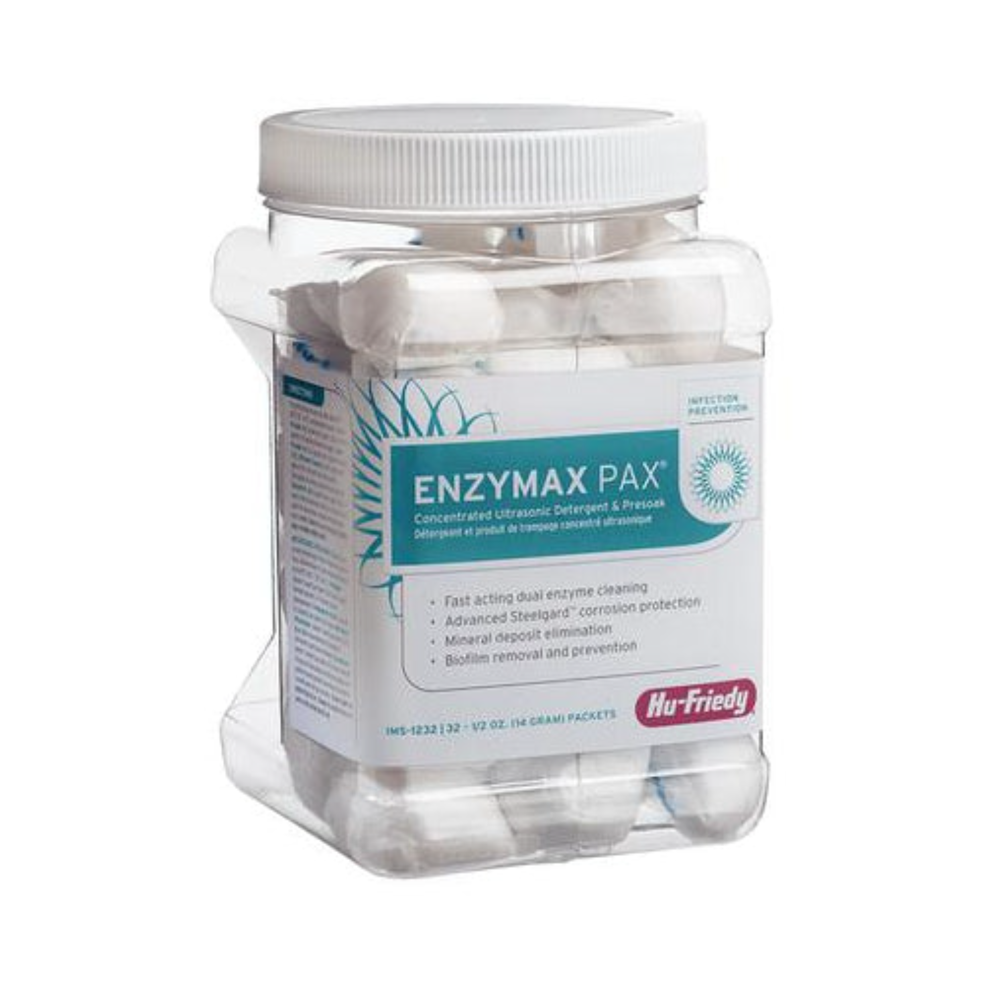 Hu-Friedy - Enzymax Powder Packets 32 Makes 32 Gallons