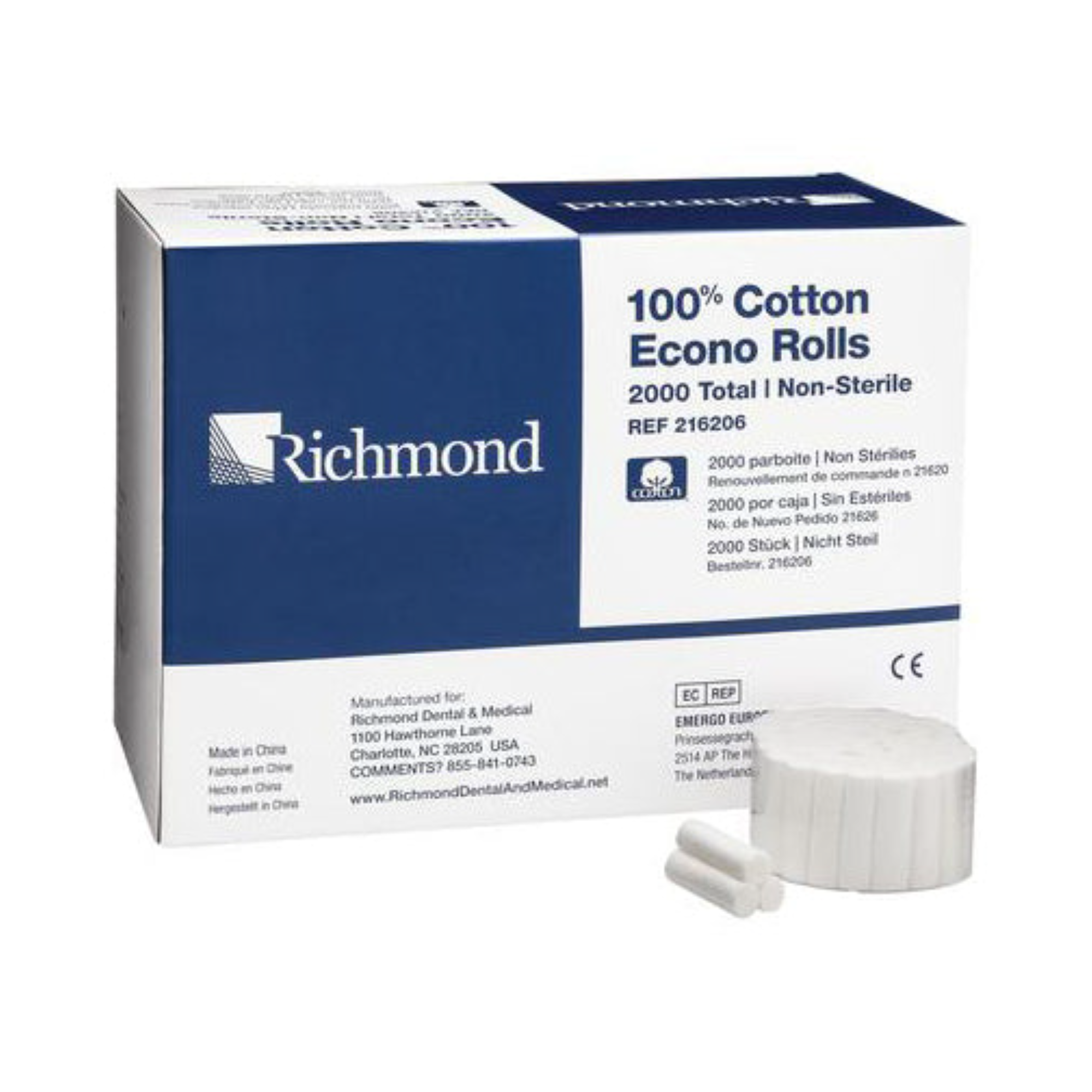 Richmond - Cotton Rolls Econo 1.5