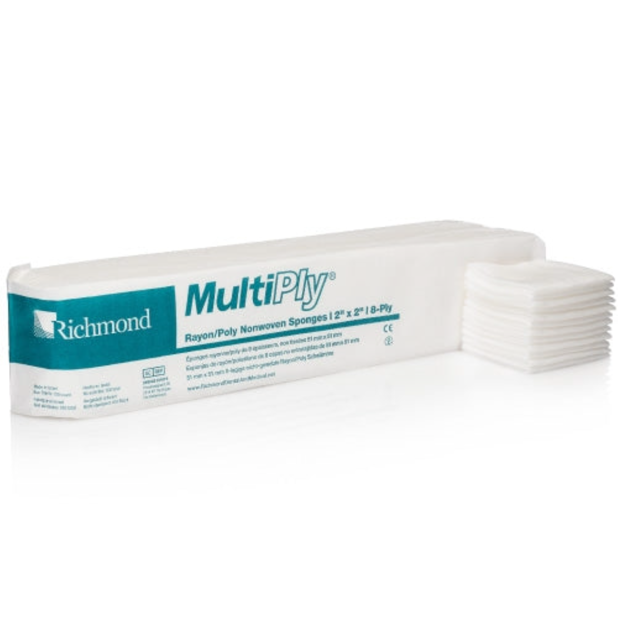 Richmond - MultiPly Rayon/Poly Nonwoven Sponges N/S 2x2 8-Ply 3000/Case