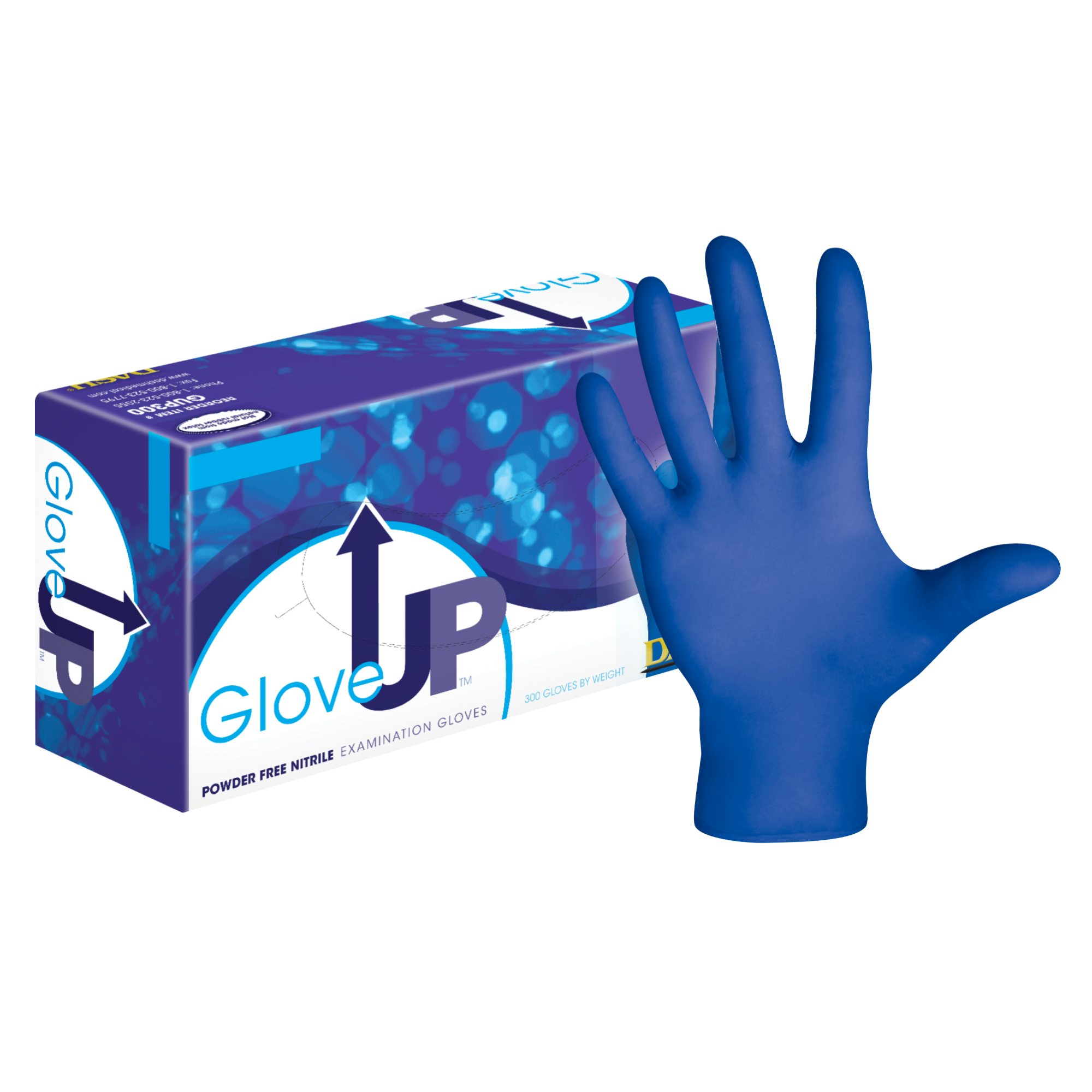 Dash - GloveUp Nitrile 300 Exam Gloves 300/Bx Small