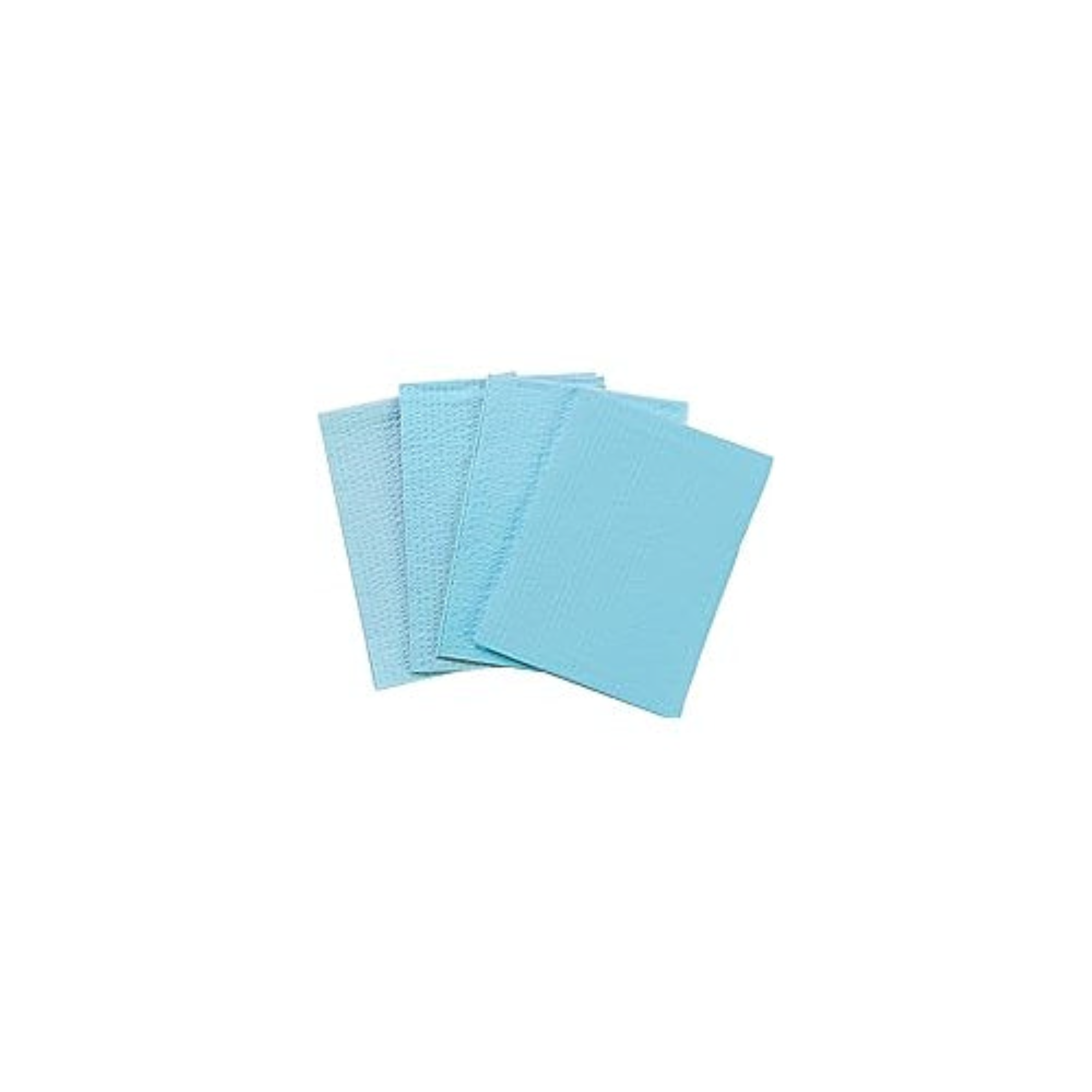 Tidi - Bib 17''x18'' 3+1 Ply 500/Cs Blue