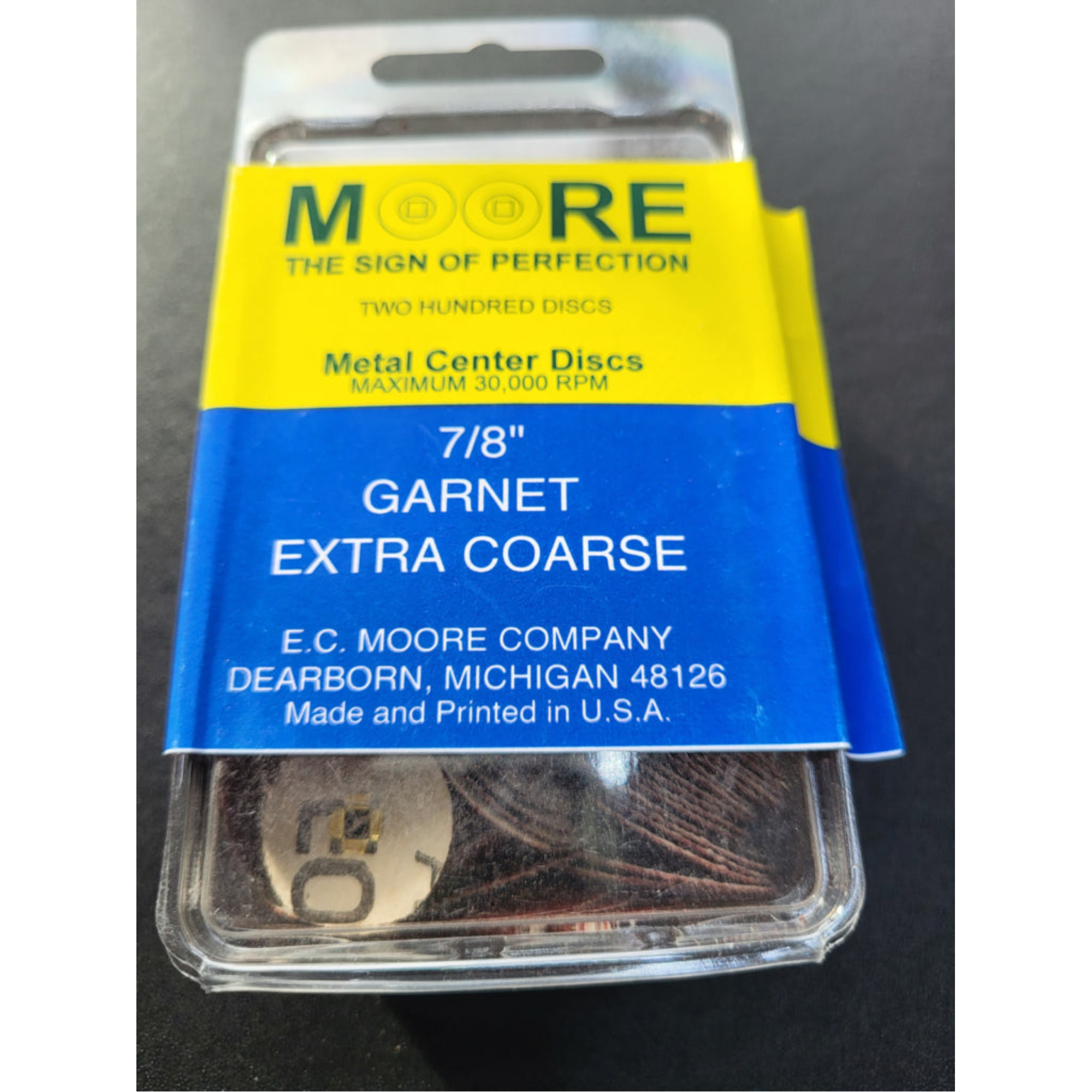 Paper Discs Brass Center 7/8