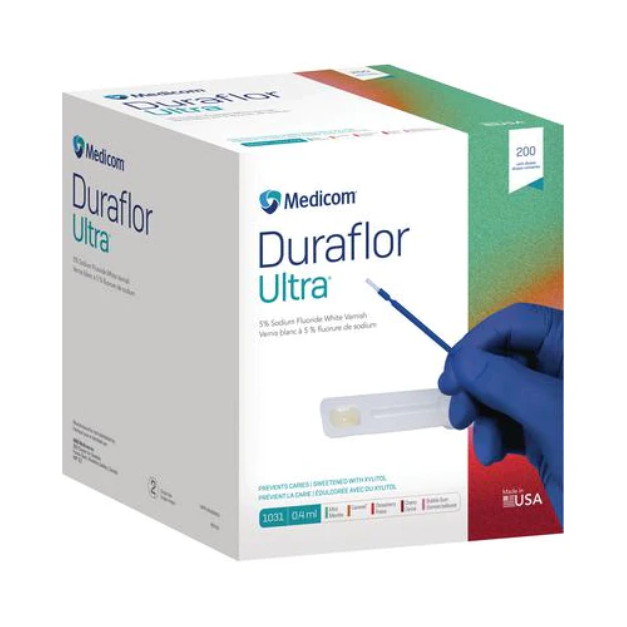 Duraflor Ultra 5% Sodium Fluoride Varnish 0.4mL x 200 Strawberry