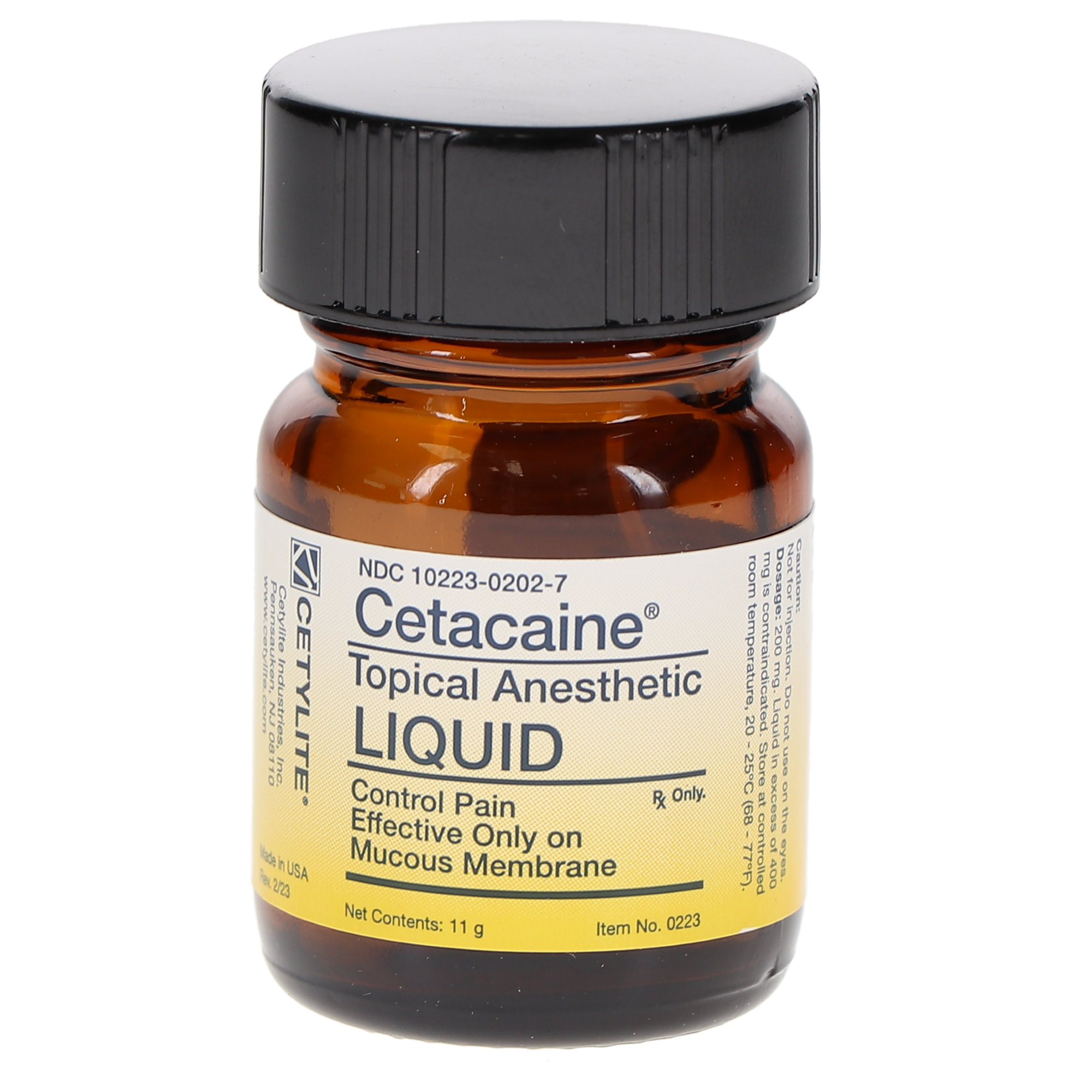 Cetacaine? Topical Anesthetic Liquid, 11 g bottle (Replaces Item 0203)