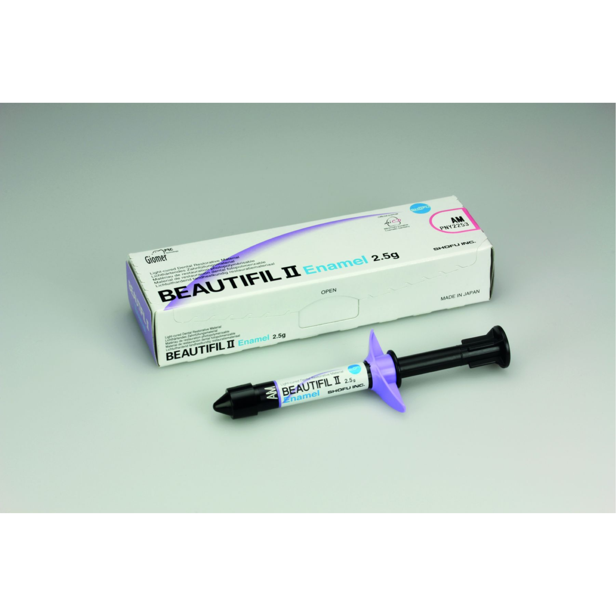 Beautifil II Enamel 2.5g Syringe Amber