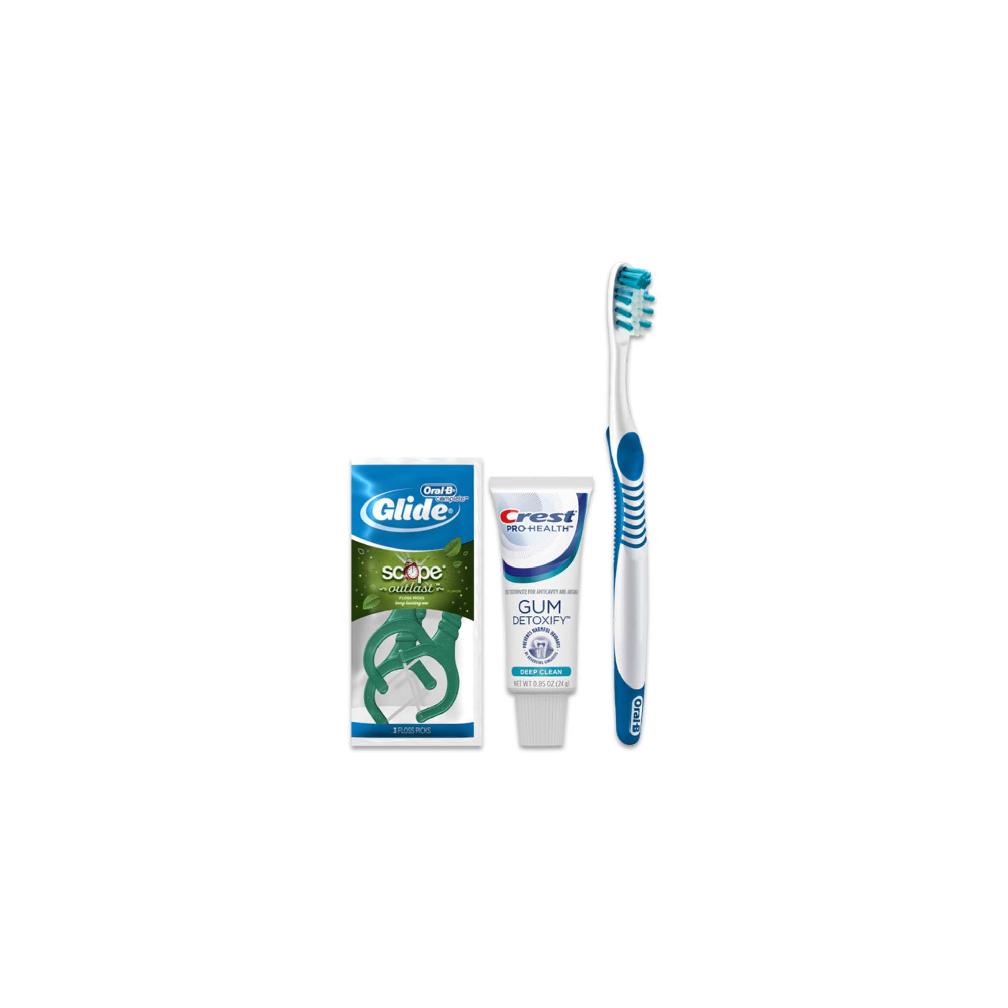 Oral-B Daily Clean Solution Manual Bundle 72/Case
