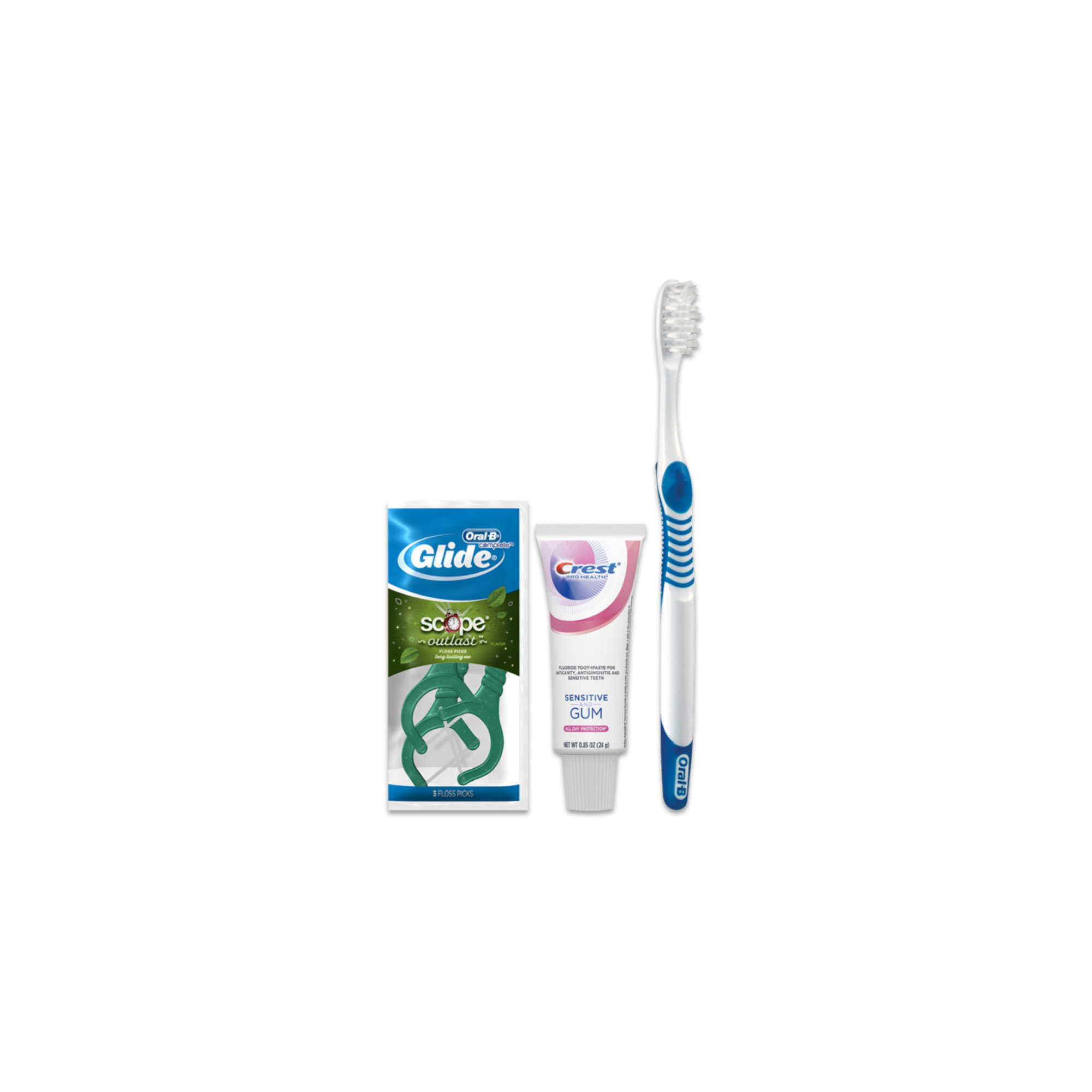 Oral-B Sensitive Solution Manual Toothbrush Bundle 72/Case