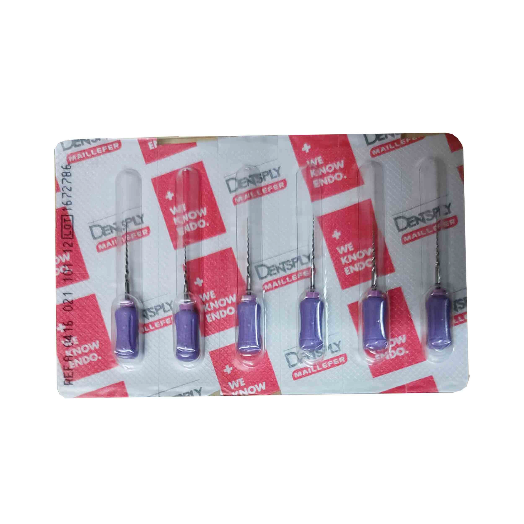 Dentsply ProTaper Hand Use, S1, 21mm, 6/Pk, (USA Code PTUHS121)