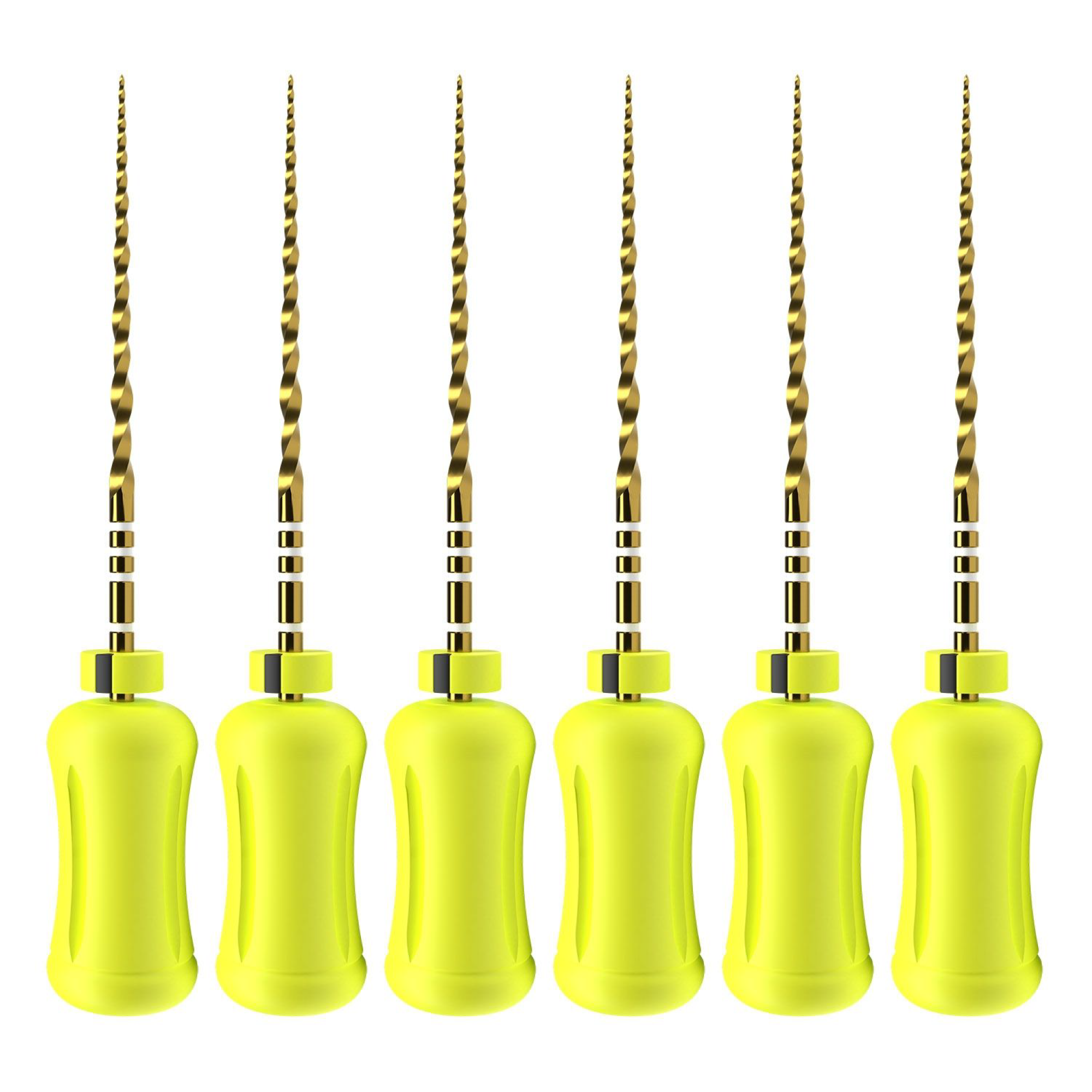 Dentsply ProTaper Hand Use, F1, 25mm, 6/Pk, (USA Code PTUHF125)