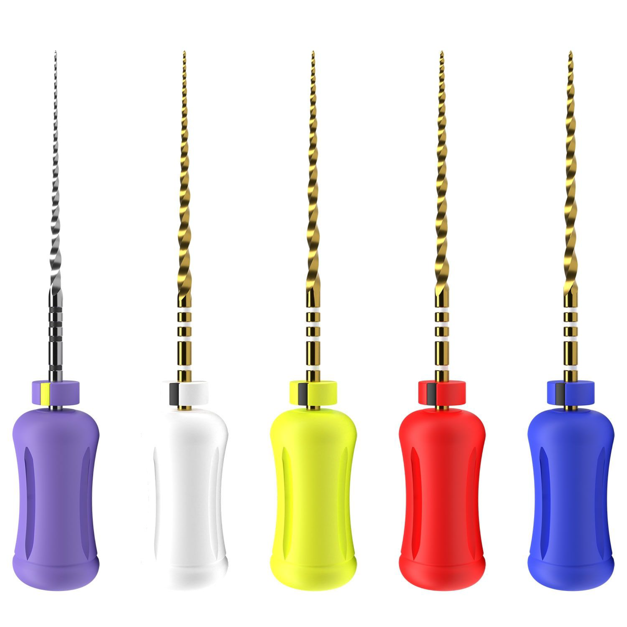 Dentsply ProTaper Hand Use Assorted, 21mm, 6/Pk, (USA Code PTUHAS21)