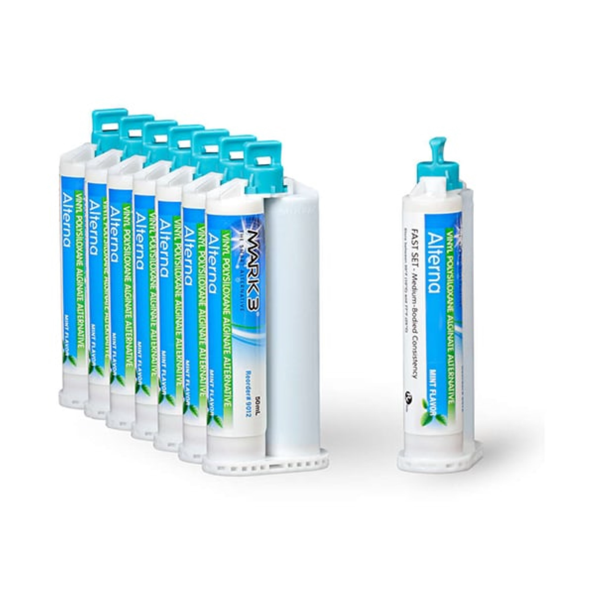 Alterna Alginate Alternative Fast Set, Mint, 50/ML, 8/pk, 9012