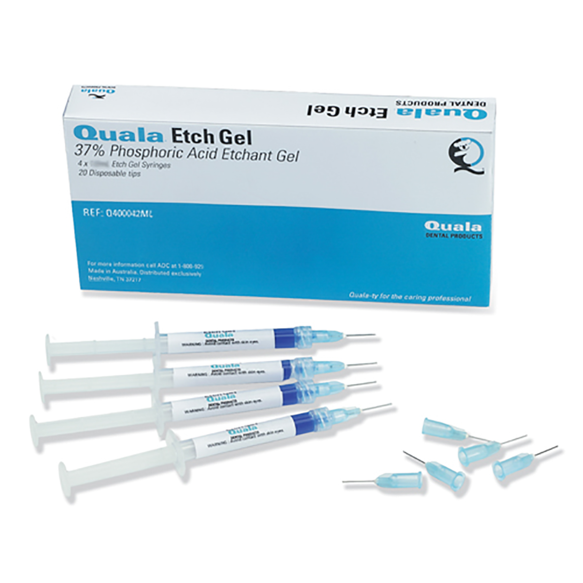 Quala - Economy Kit: 12 x 2.0 mL Syringes with 50 Disposable Tips