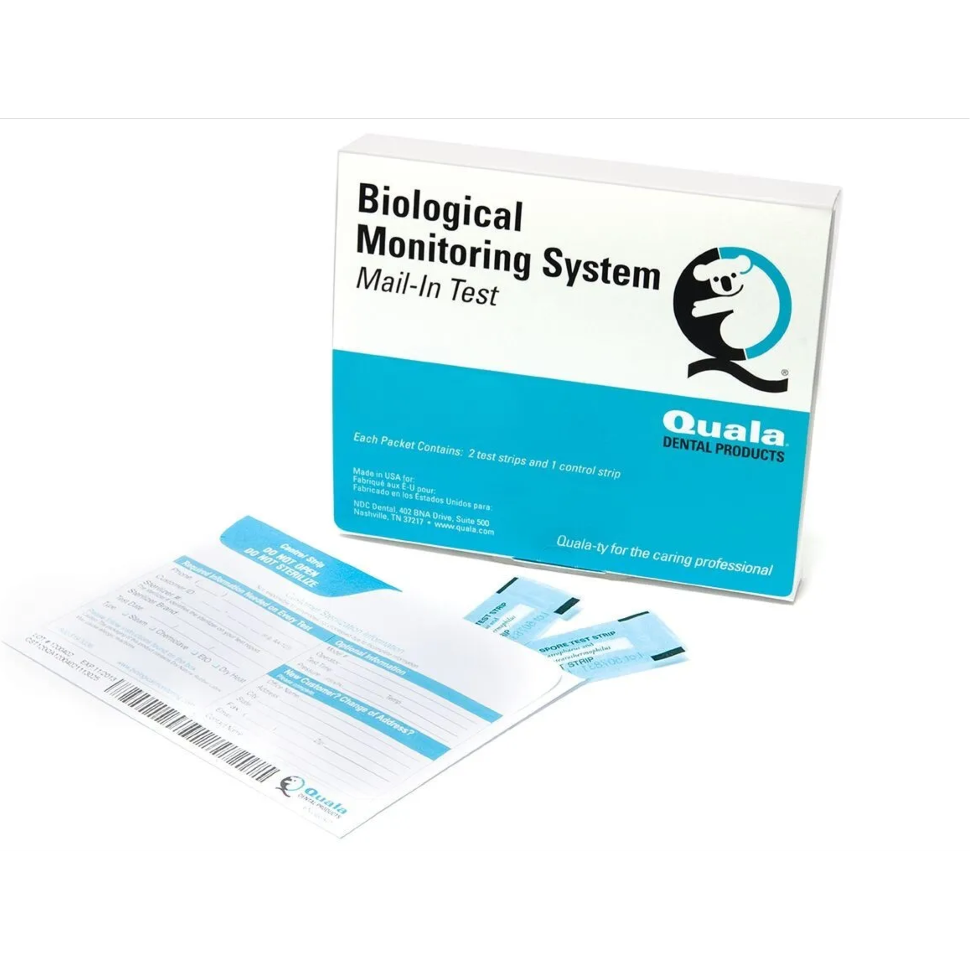 Quala - Biological Monitoring Mail-In Service 48 tests/box