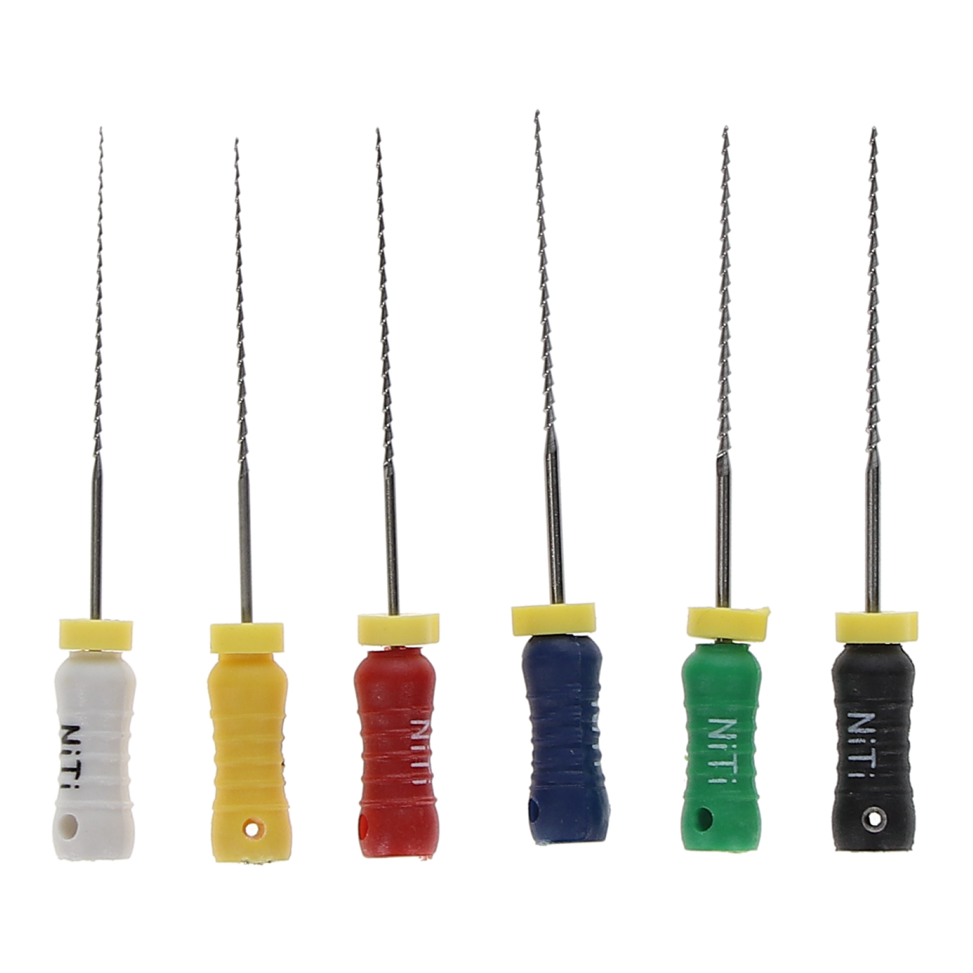 Hedstrom Files, Nickel-Titanium, 25 mm, # 15-40, Assorted, 6/Pk, 400419