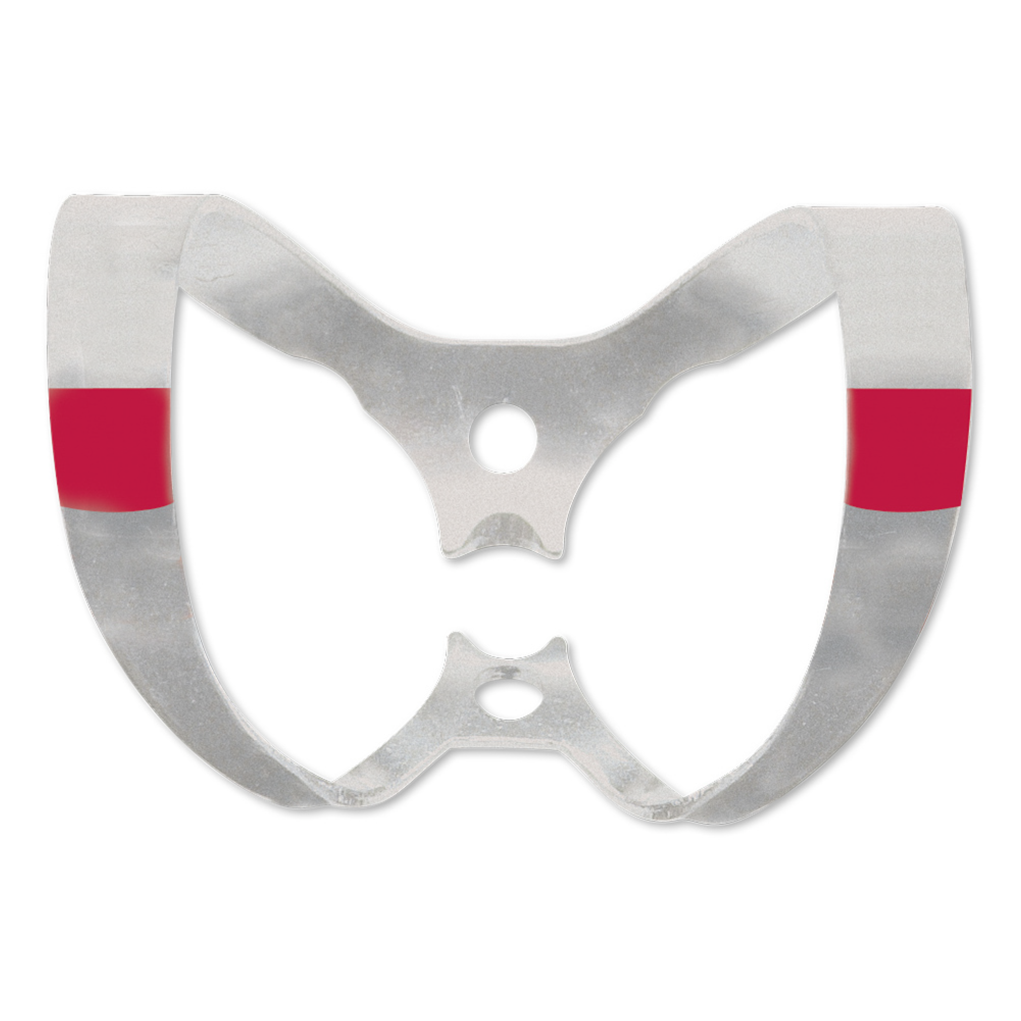Hygenic Fiesta, Rubber Dam Clamp Wingless, # W9, Anterior, Red, 1/Pk, H02800