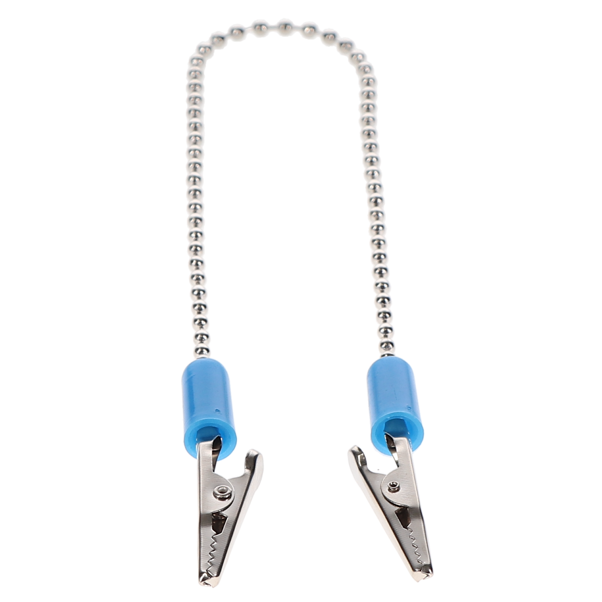 Daisy Chain Bib Clips, Blue, 3/Pk