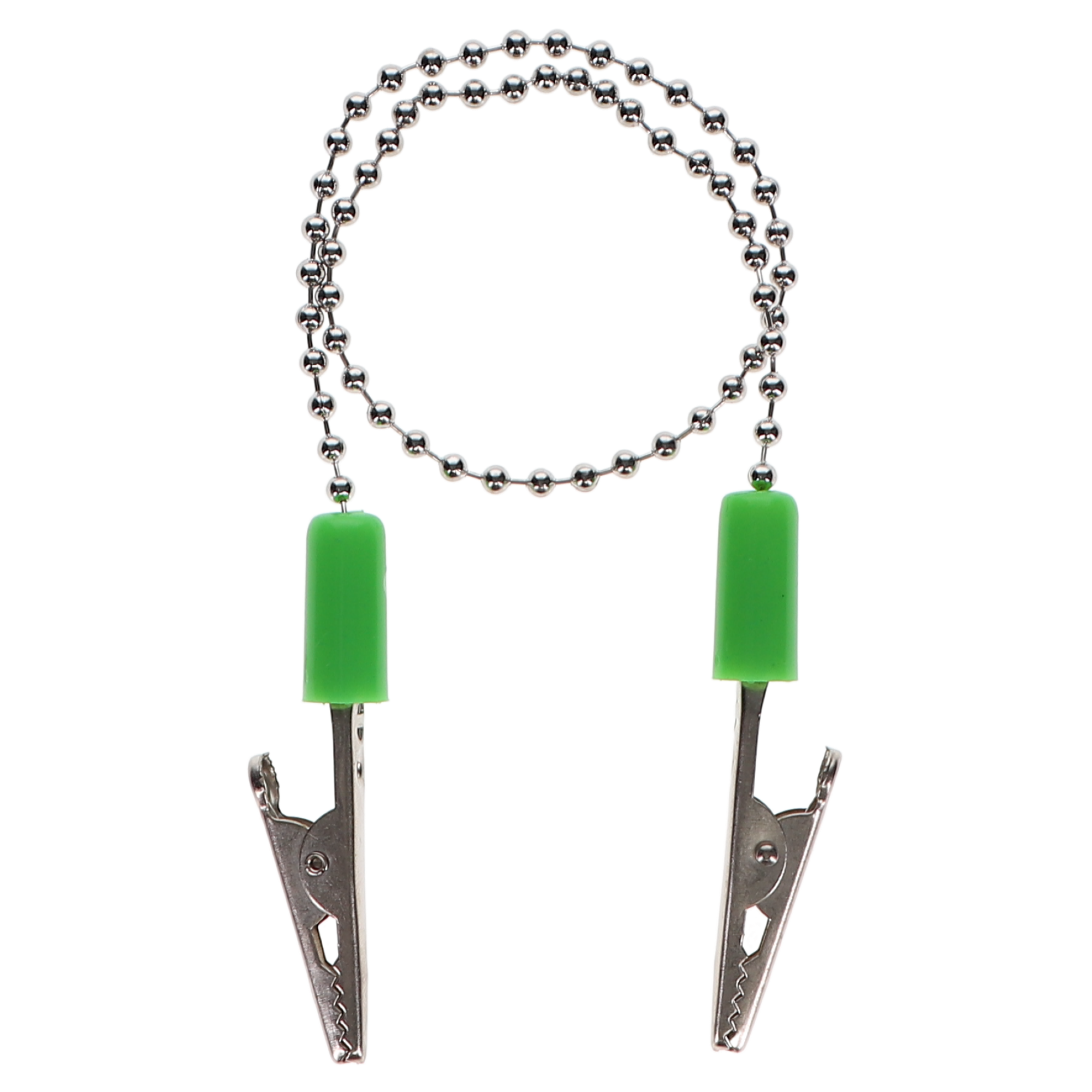 Daisy Chain Bib Clips, Green, 3/Pk