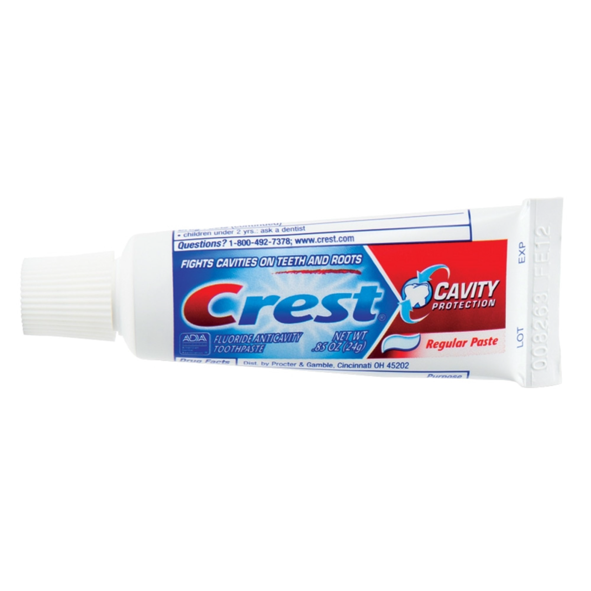 P&G - Crest Cavity Protection Regular Toothpaste, 0.85oz, 240/cs